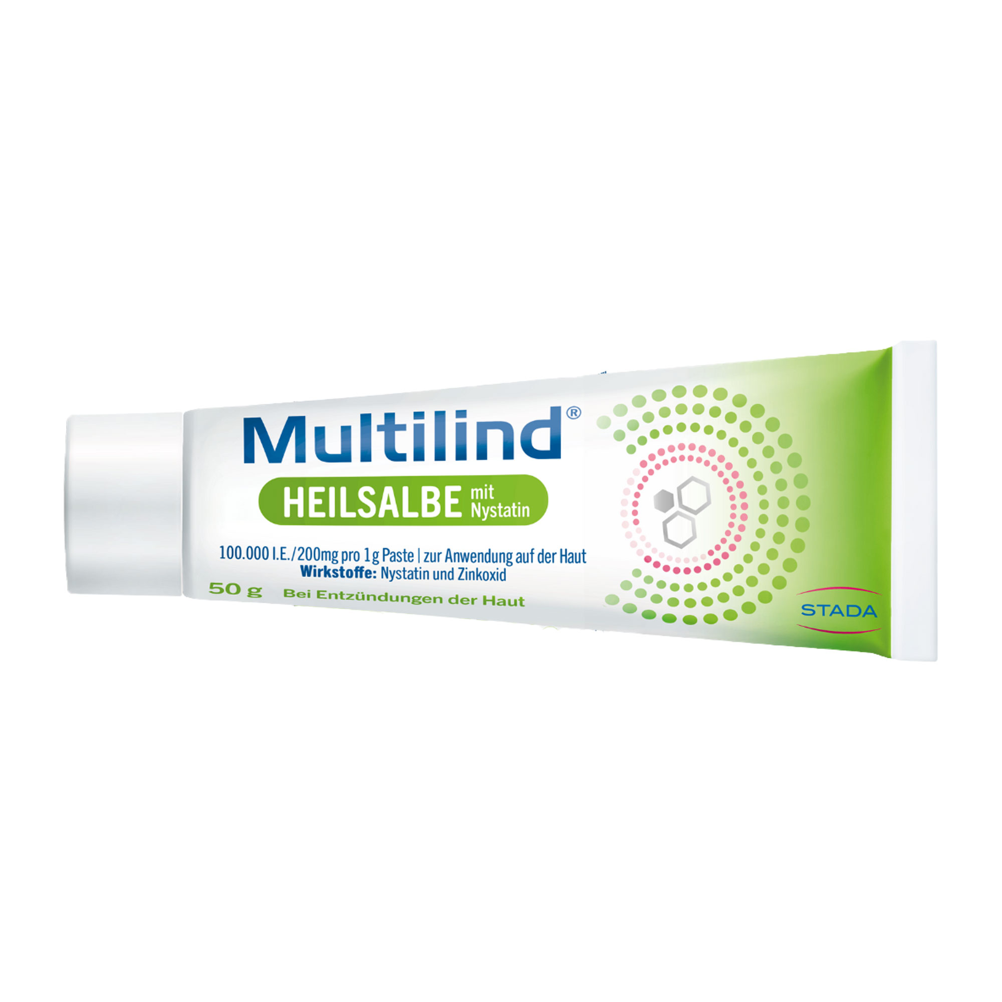 Multilind Heilsalbe mit Nystatin Tube