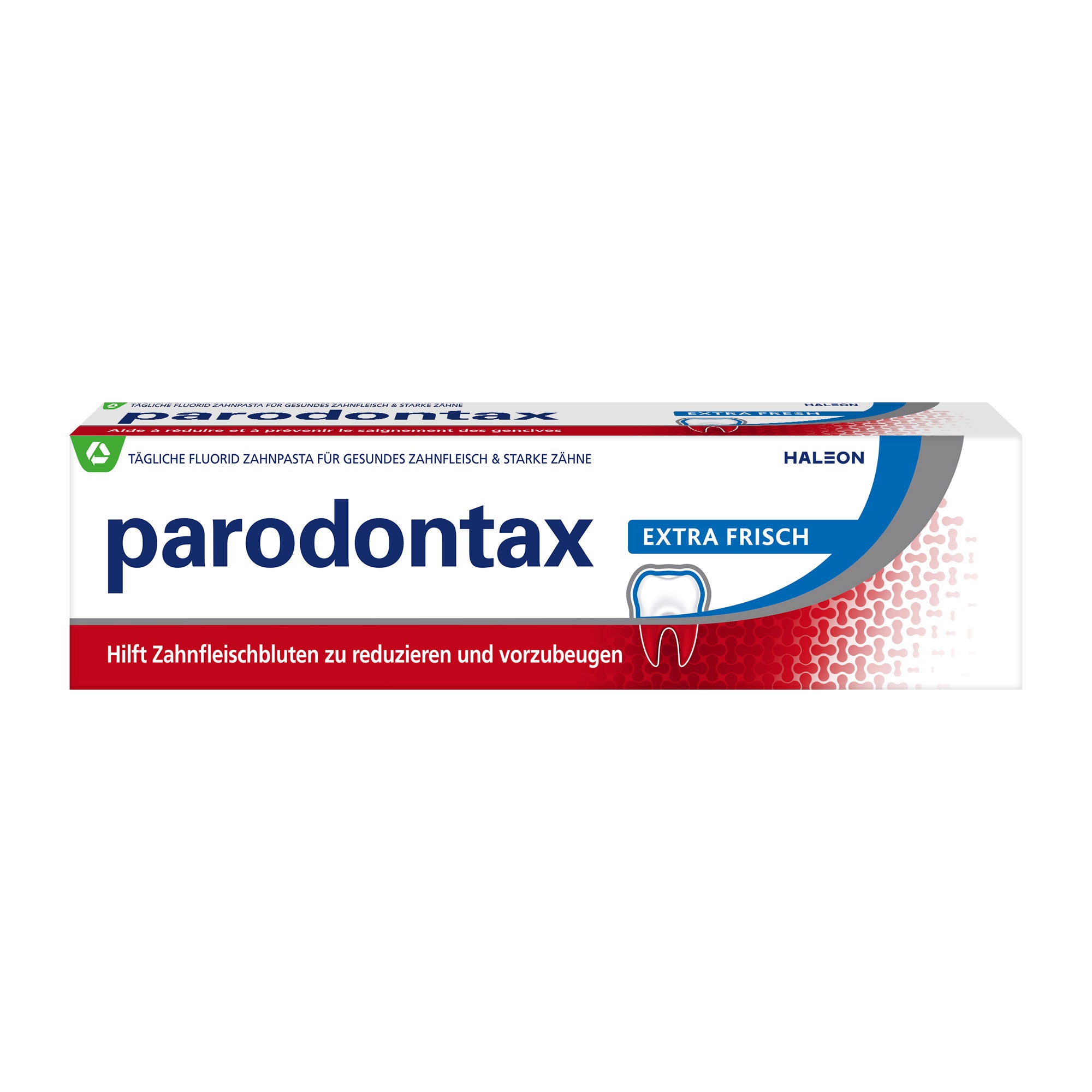 Parodontax Extra Frisch Zahncreme Verpackung