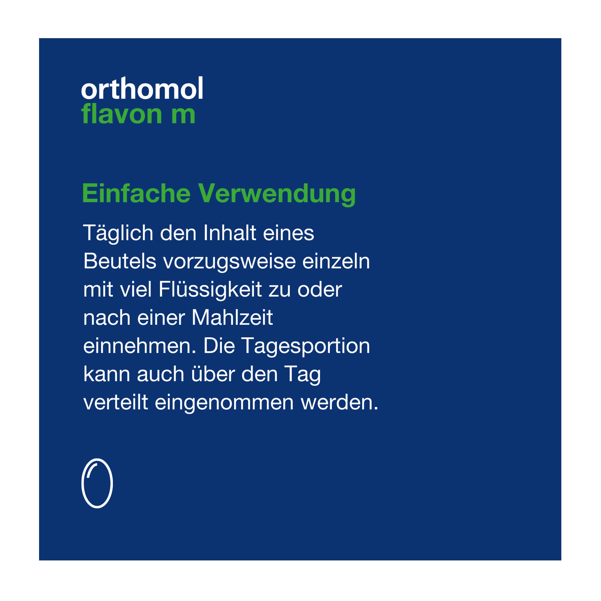 Orthomol Flavon M einfache Einnahme