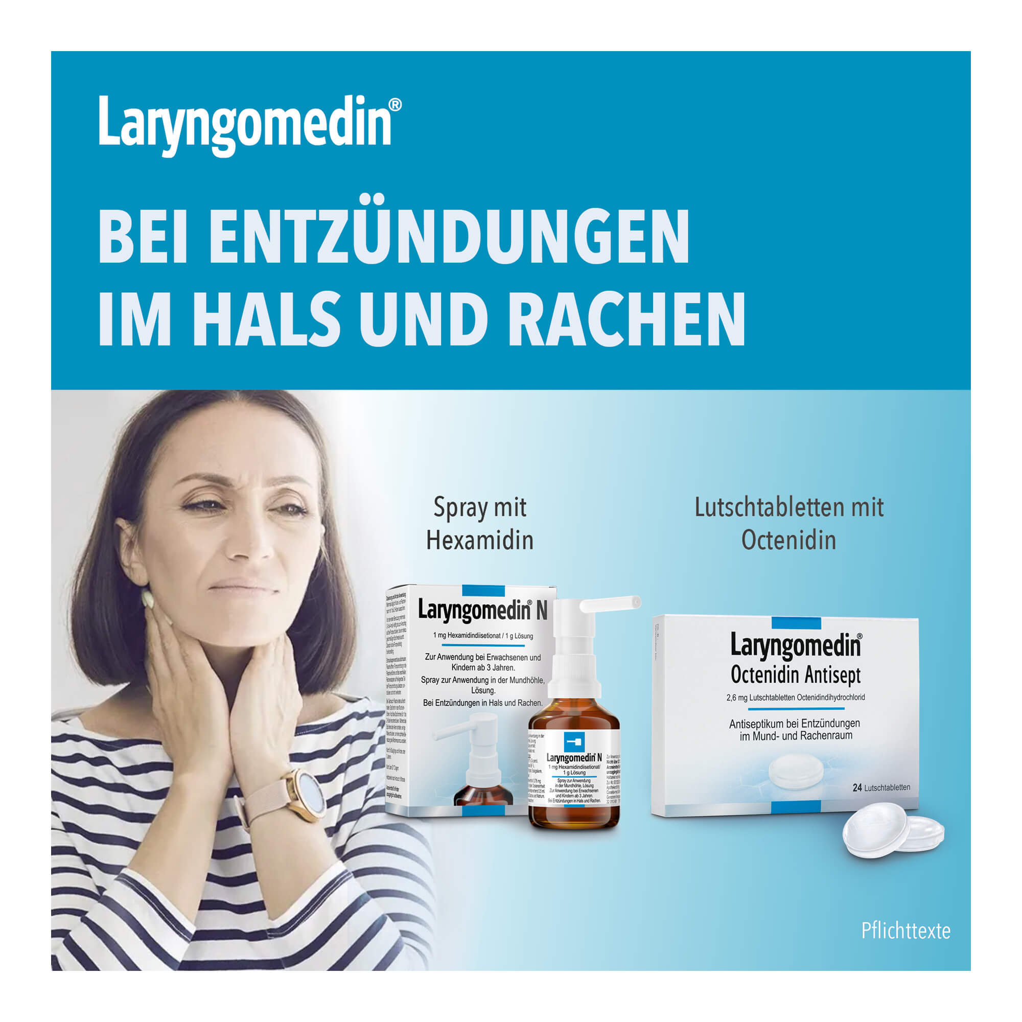 Grafik Laryngomedin Produktsortiment