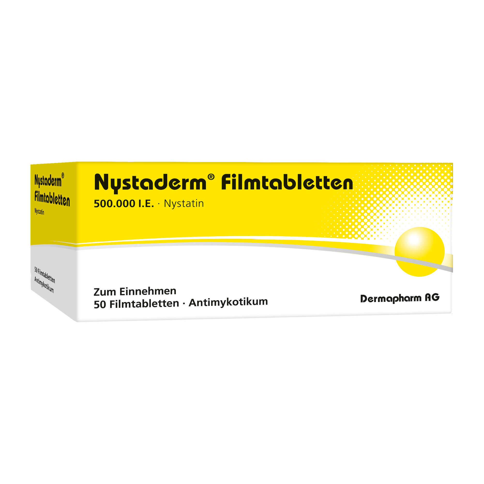 Zur Behandlung von Pilzinfektionen (Antimykotikum). Als Tabletten zum Einnehmen.