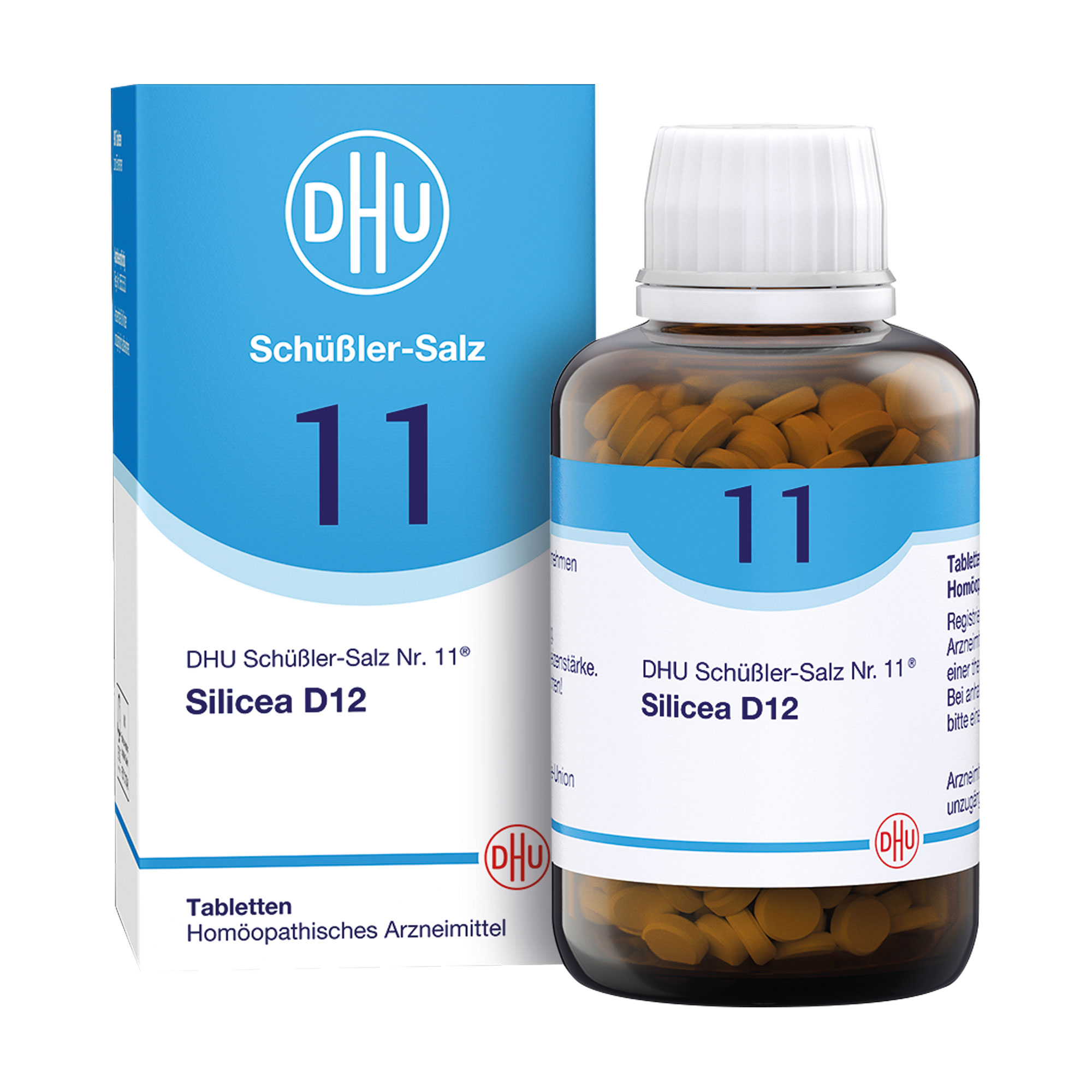 Homöopathisches Arzneimittel mit Silicea Trit. D12.