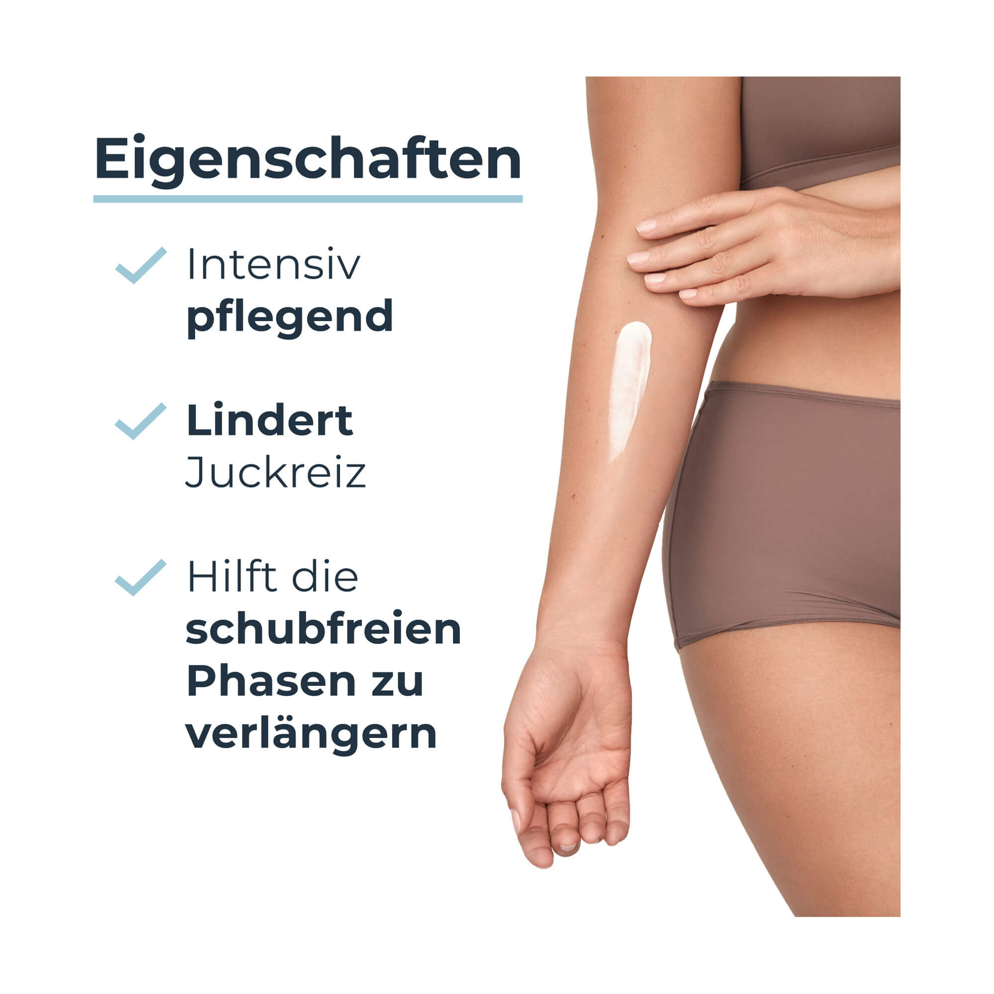 Grafik Eucerin AtopiControl Lotion Produkteigenschaften