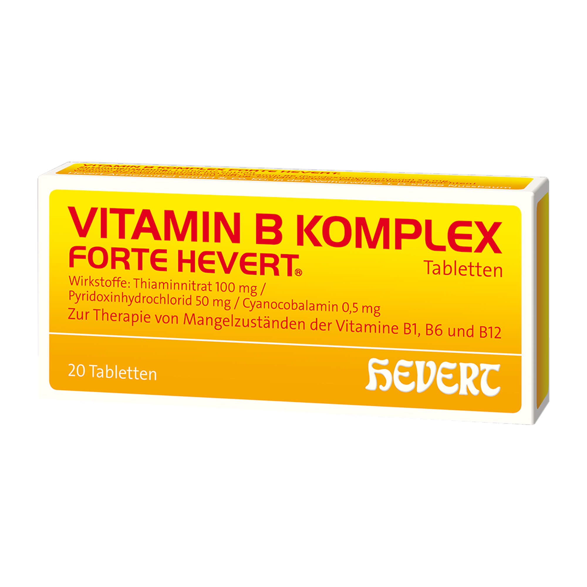 VITAMIN B KOMPLEX FORTE HE, 20 St | Arzneimittel-Datenbank