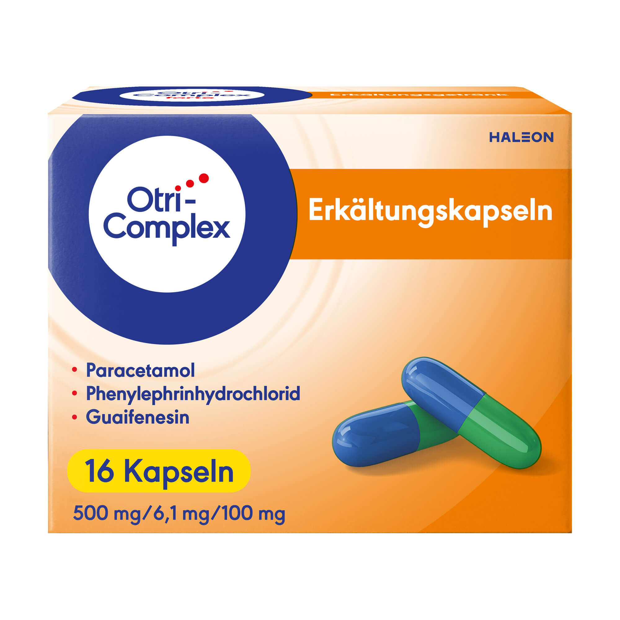 Wirkt schmerzlindernd, fiebersenkend, abschwellend und schleimlösend bei Grippe und Erkältung. Ab 16 Jahren.