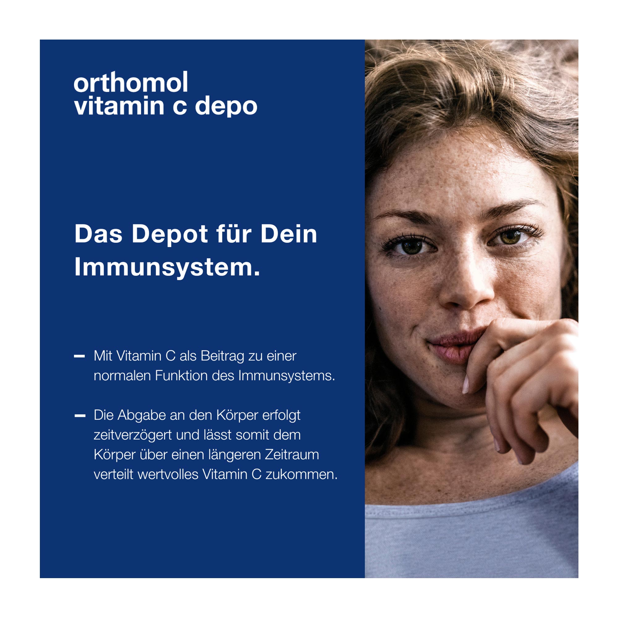 Orthomol Vitamin C Depo-Tabletten das Depot für dein Immunsystem