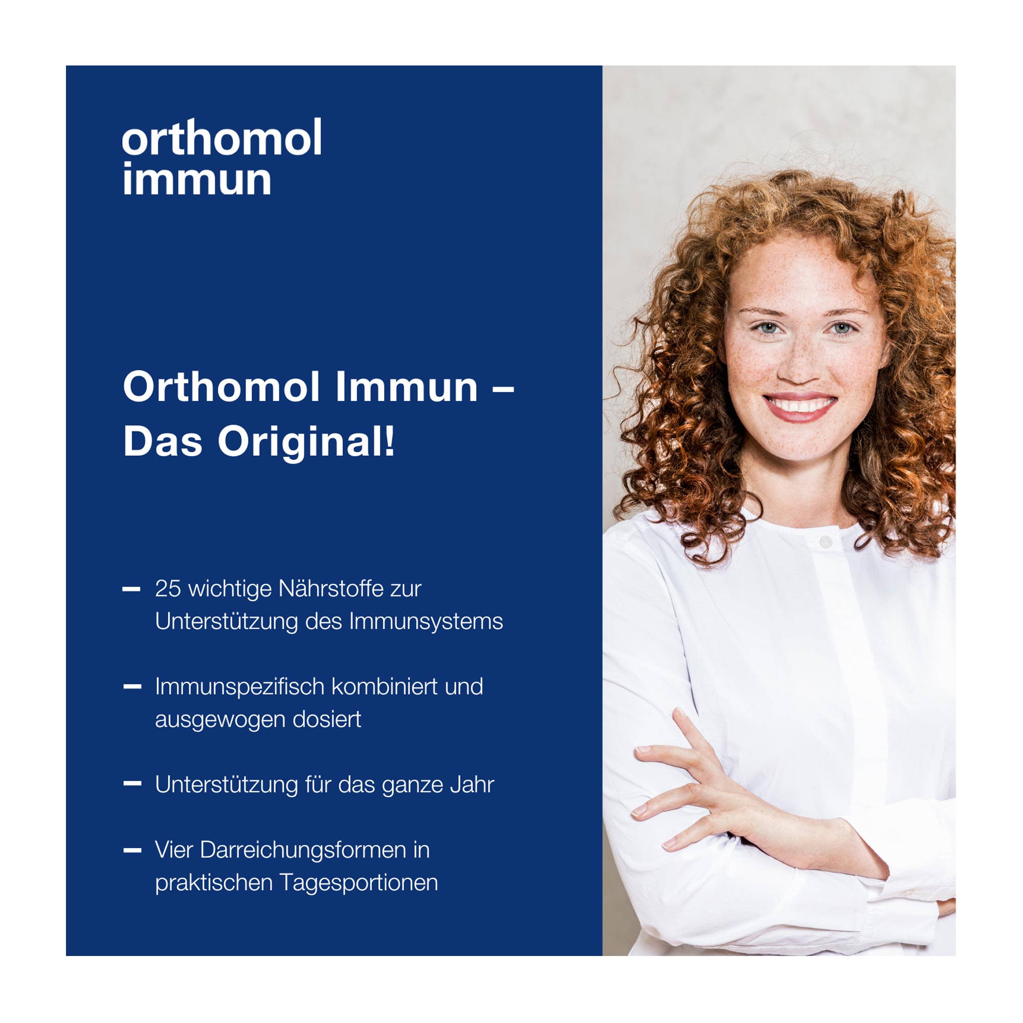 Orthomol Immun Trinkfläschchen/Tabletten immunspezifisch kombiniert und ausgewogen dosiert