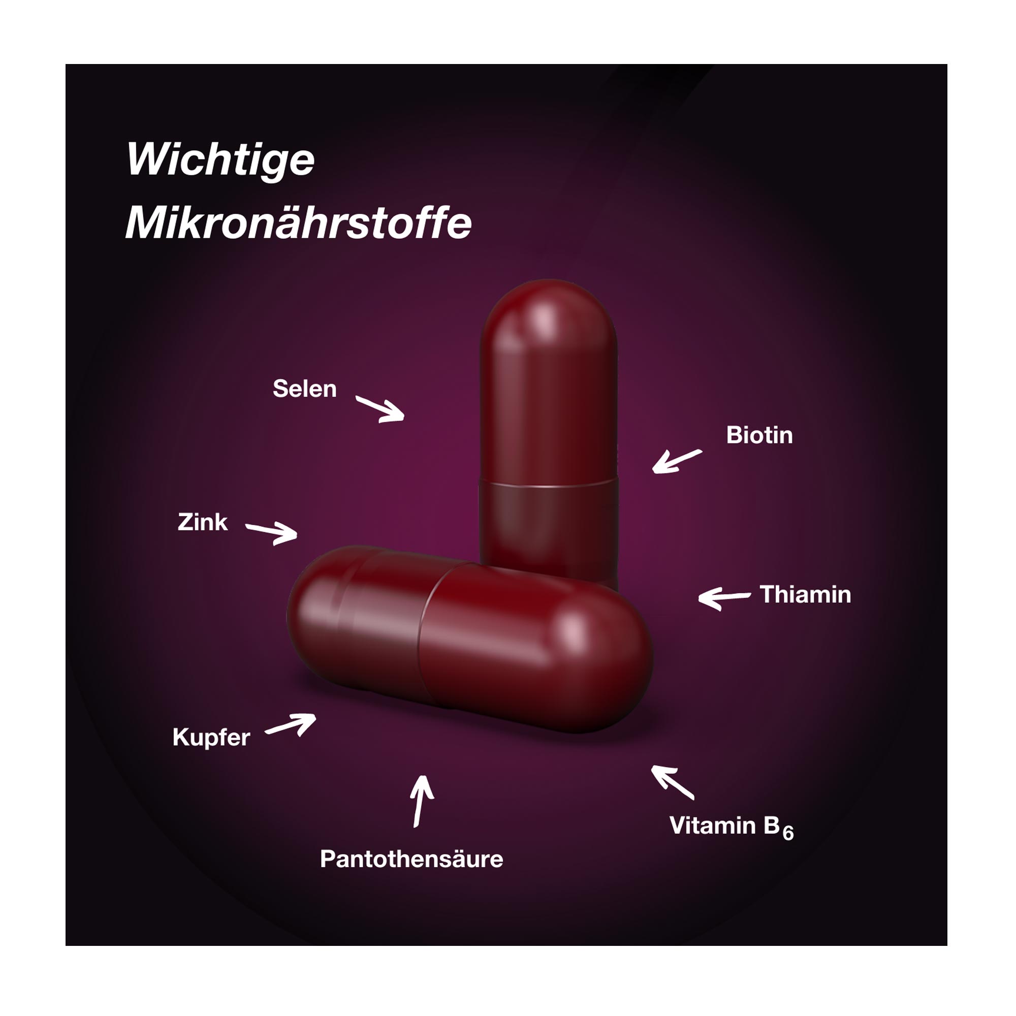 Orthomol Hair Intense Kapseln Zusammensetzung