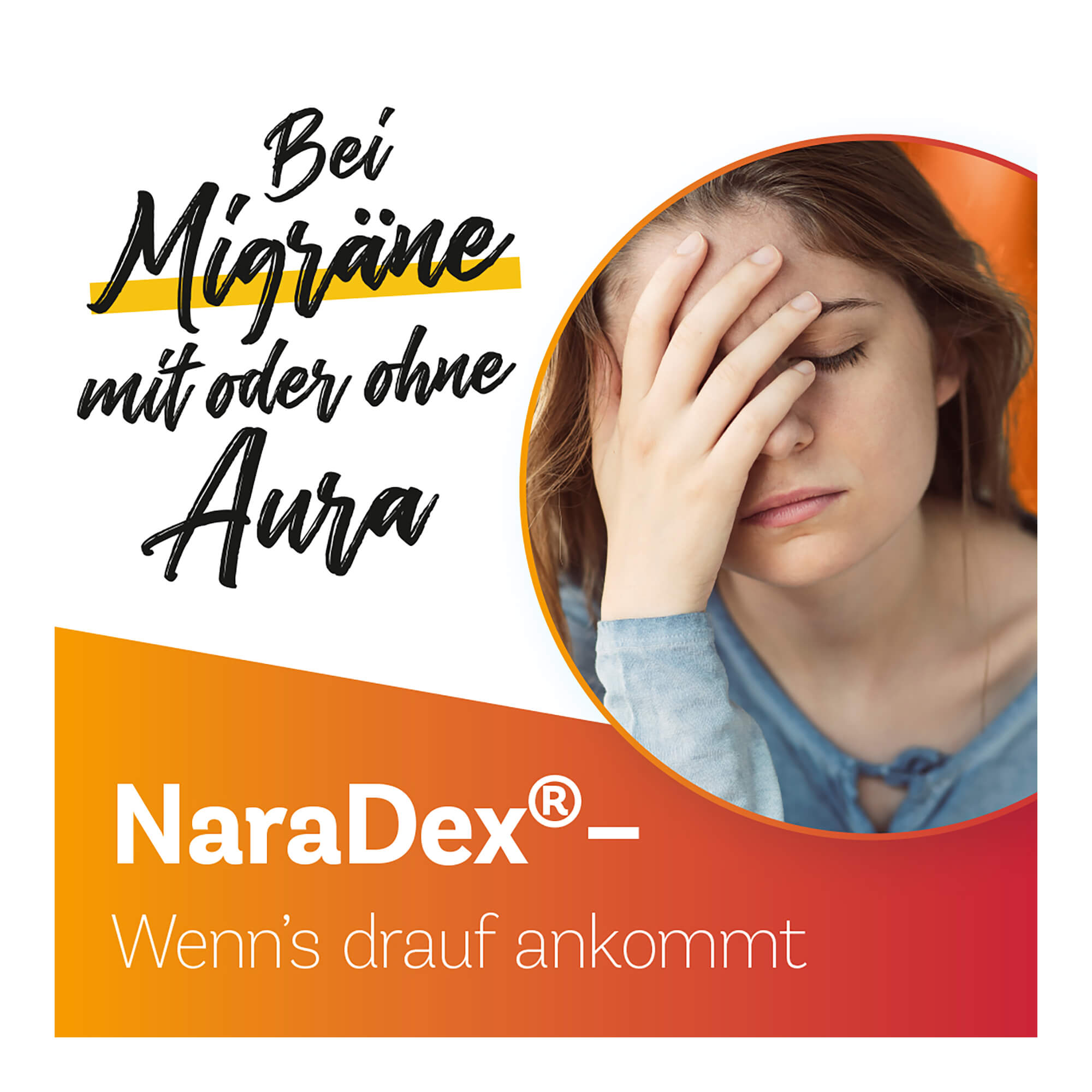 Grafik NaraDex 2,5 mg Filmtabletten Anwendungsgebiete