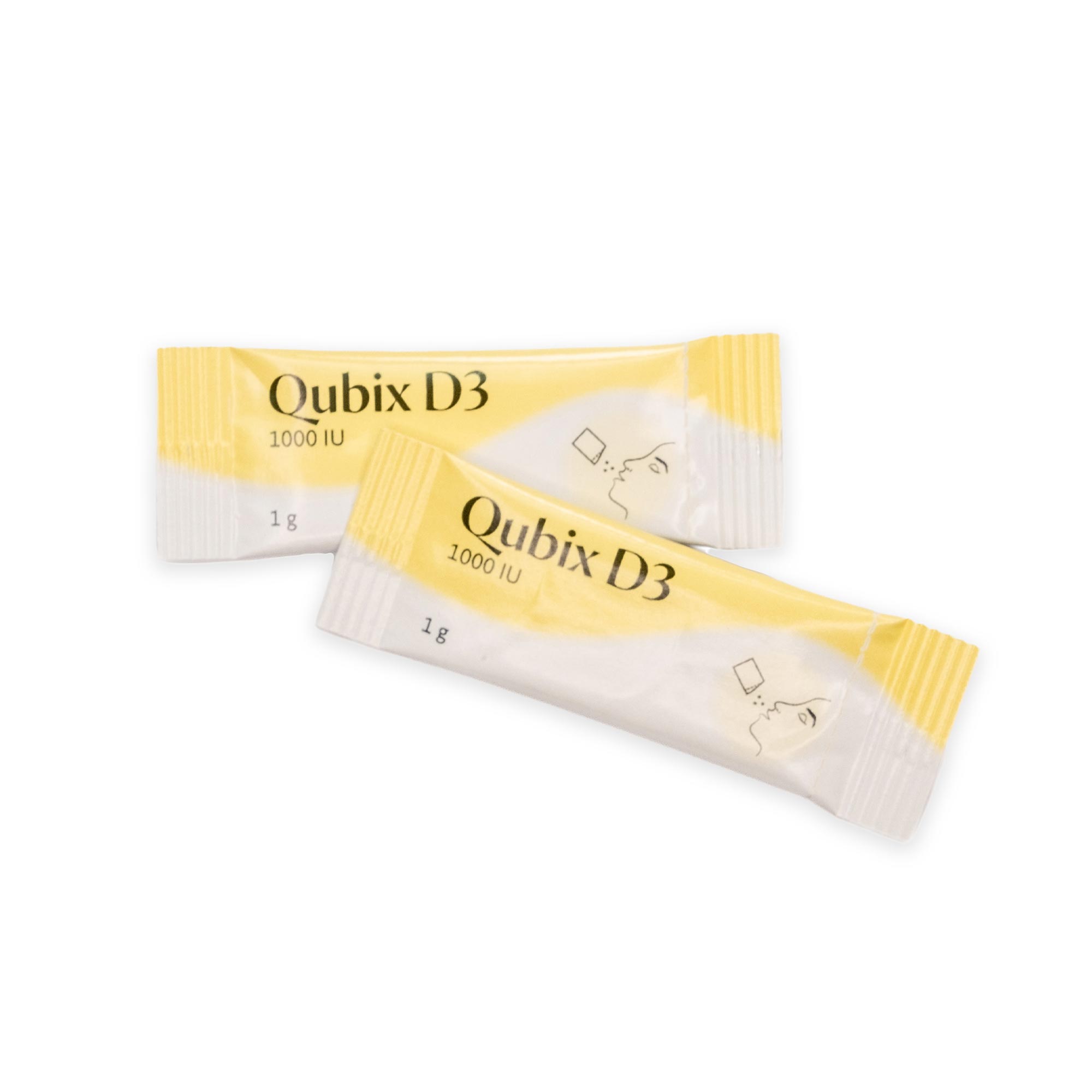 Qubix Vitamin D3 1000 IU Pulver zum Einnehmen Beutel einzeln