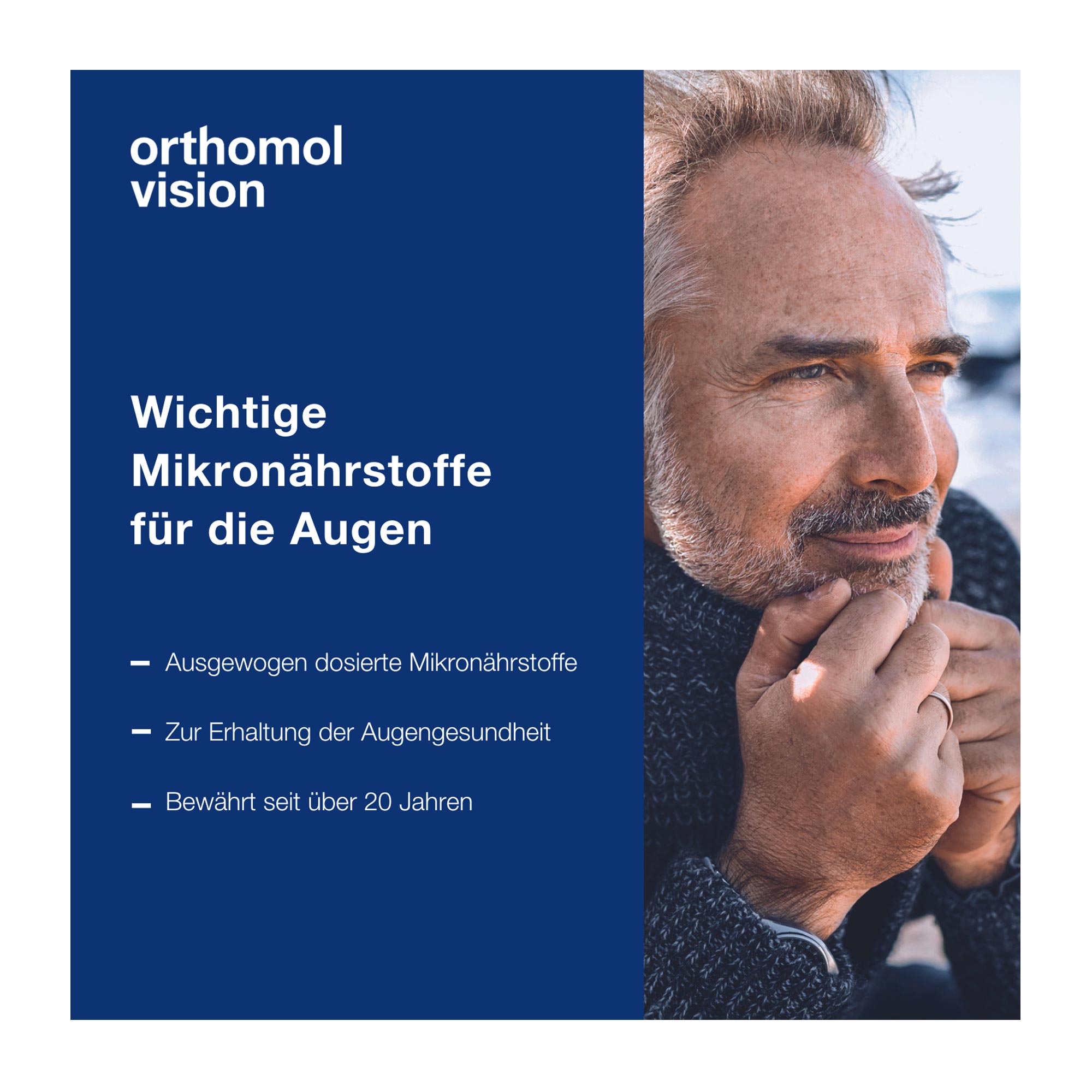 Orthomol Vision zur Erhaltung der Augengesundheit