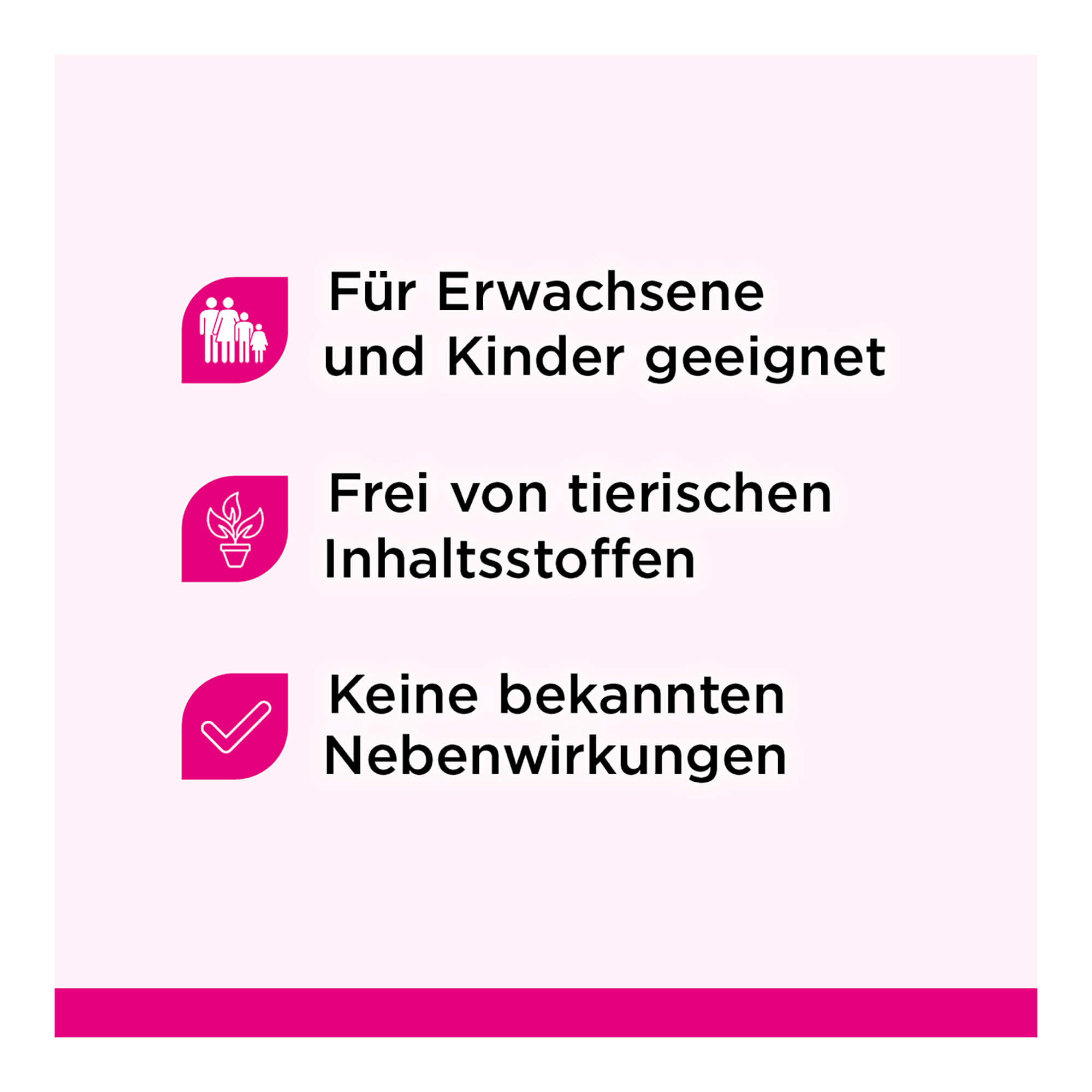 Grafik MediGel Wund- und Heilgel Produktmerkmale