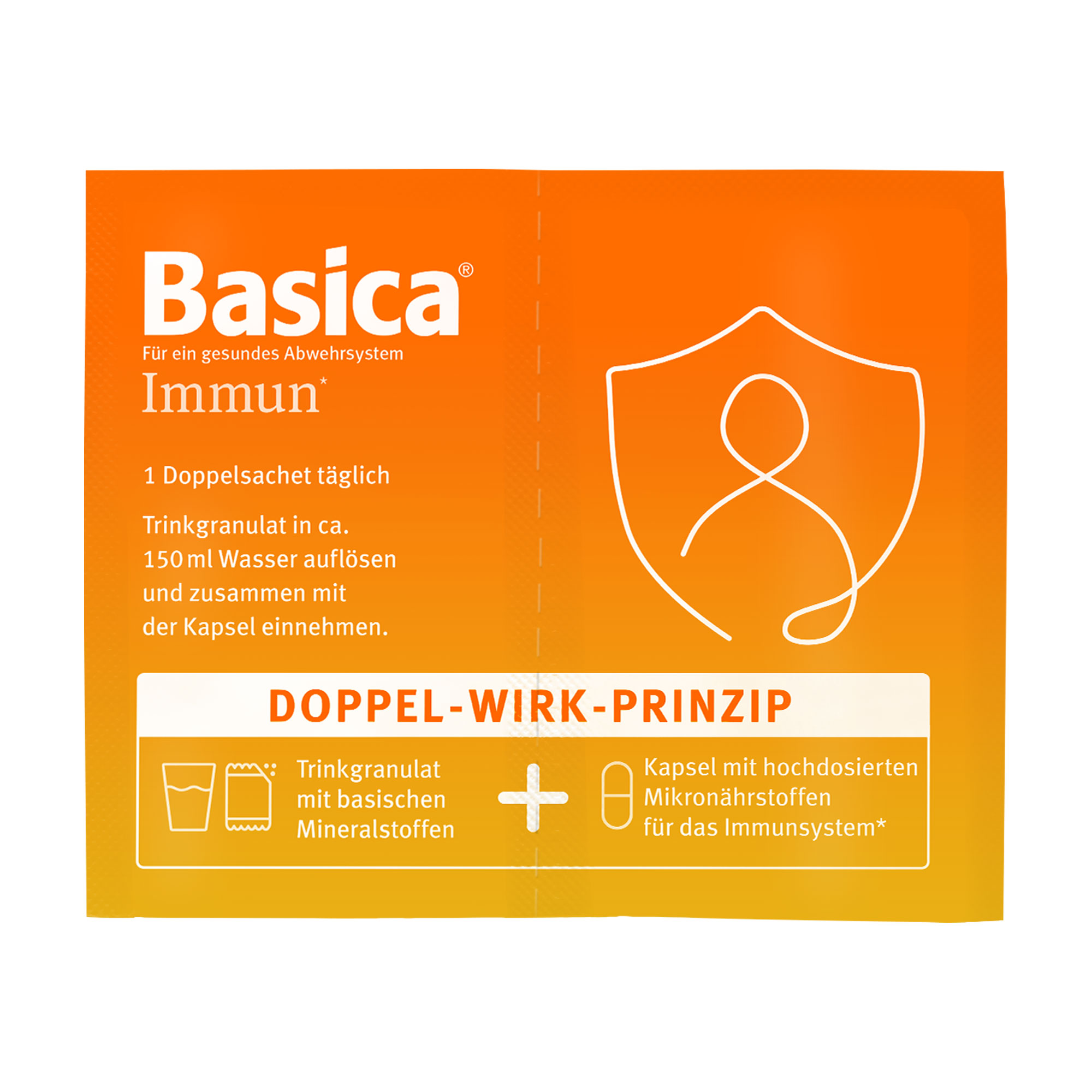 Nahrungsergänzungsmittel mit basischen Mineralstoffen, Spurenelementen und Vitaminen. Mit erfrischendem Zitronengeschmack.