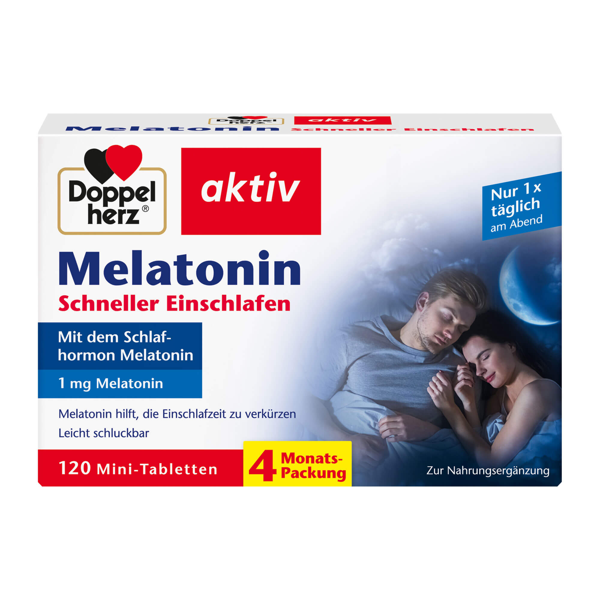 Nahrungsergänzungsmittel mit Melatonin.