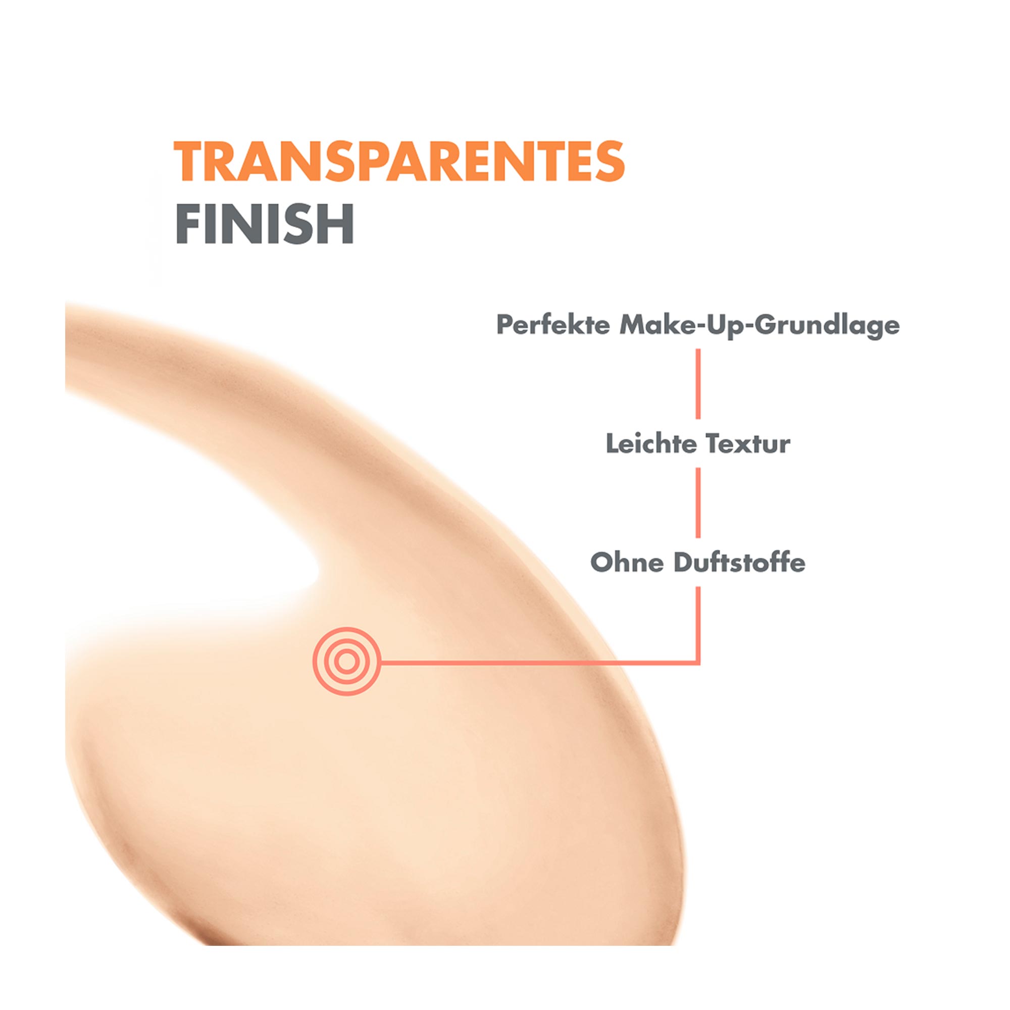 Grafik Avene Anti-Pigmentation Getöntes Fluid LSF 50+ transparentes Finish