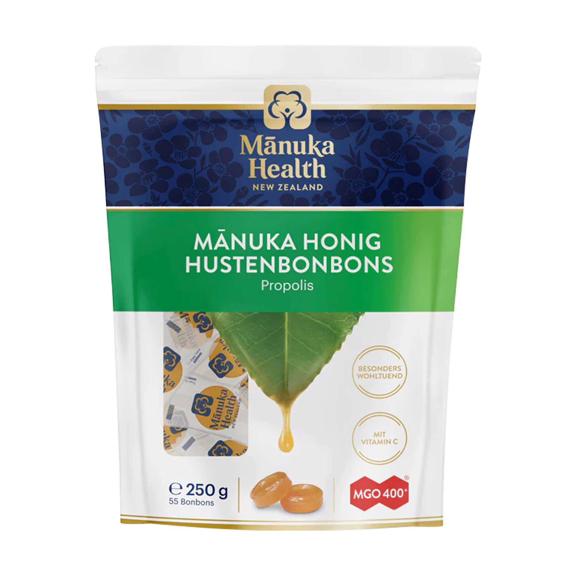 Lutschbonbons mit Propolis und Manuka Honig