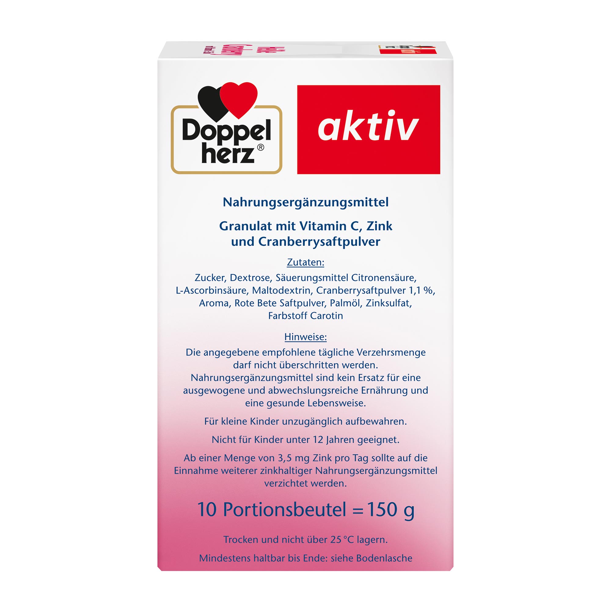 Doppelherz Heiße Cranberry aktiv