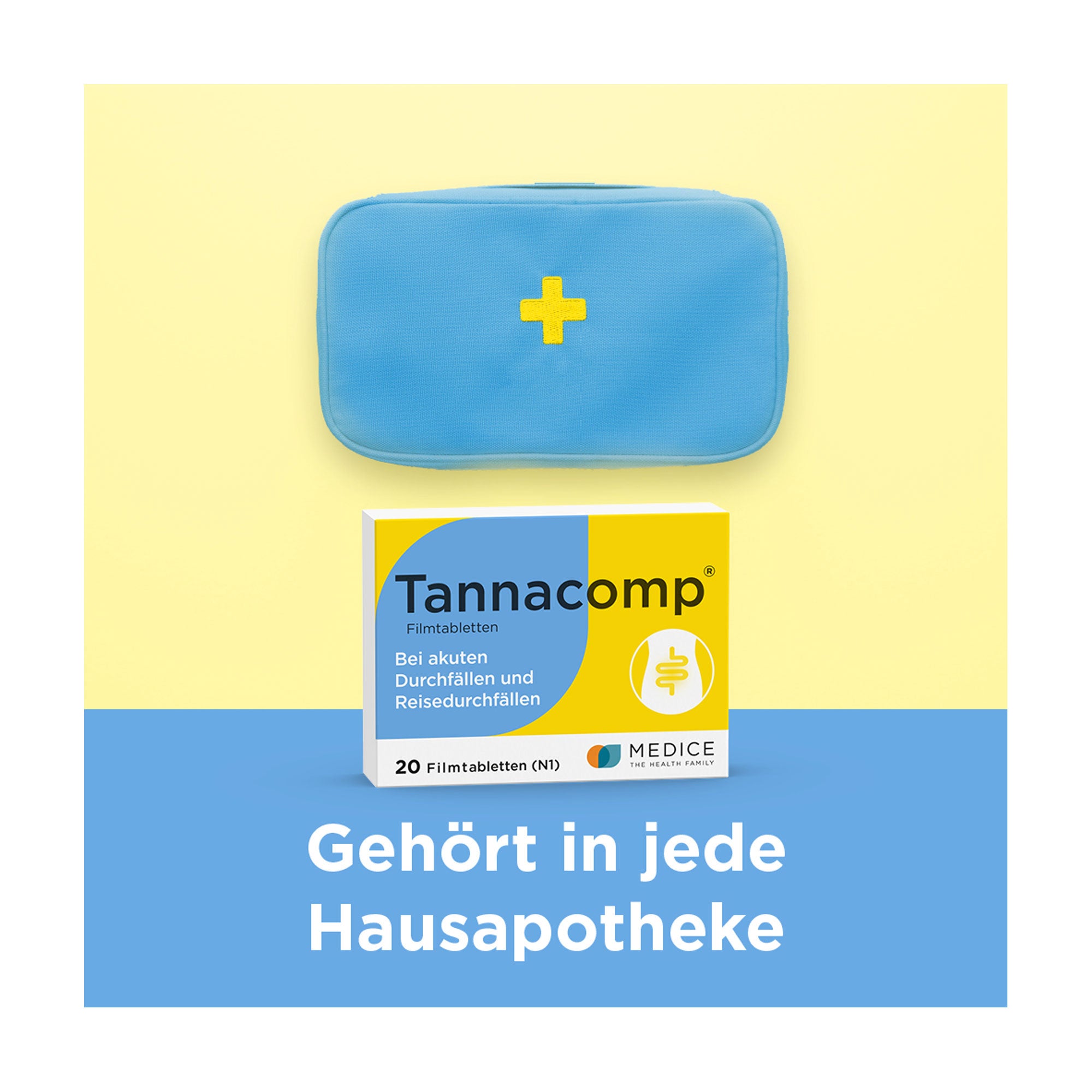 Grafik Tannacomp Filmtabletten Gehört in die Hausapotheke