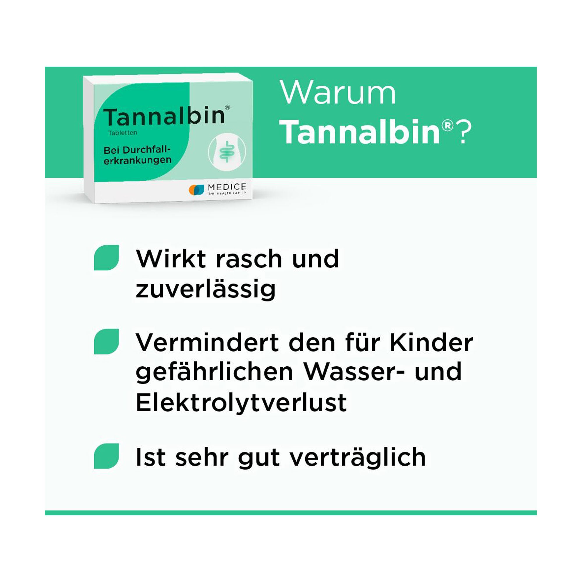 Grafik Tannalbin Tabletten Vorteile