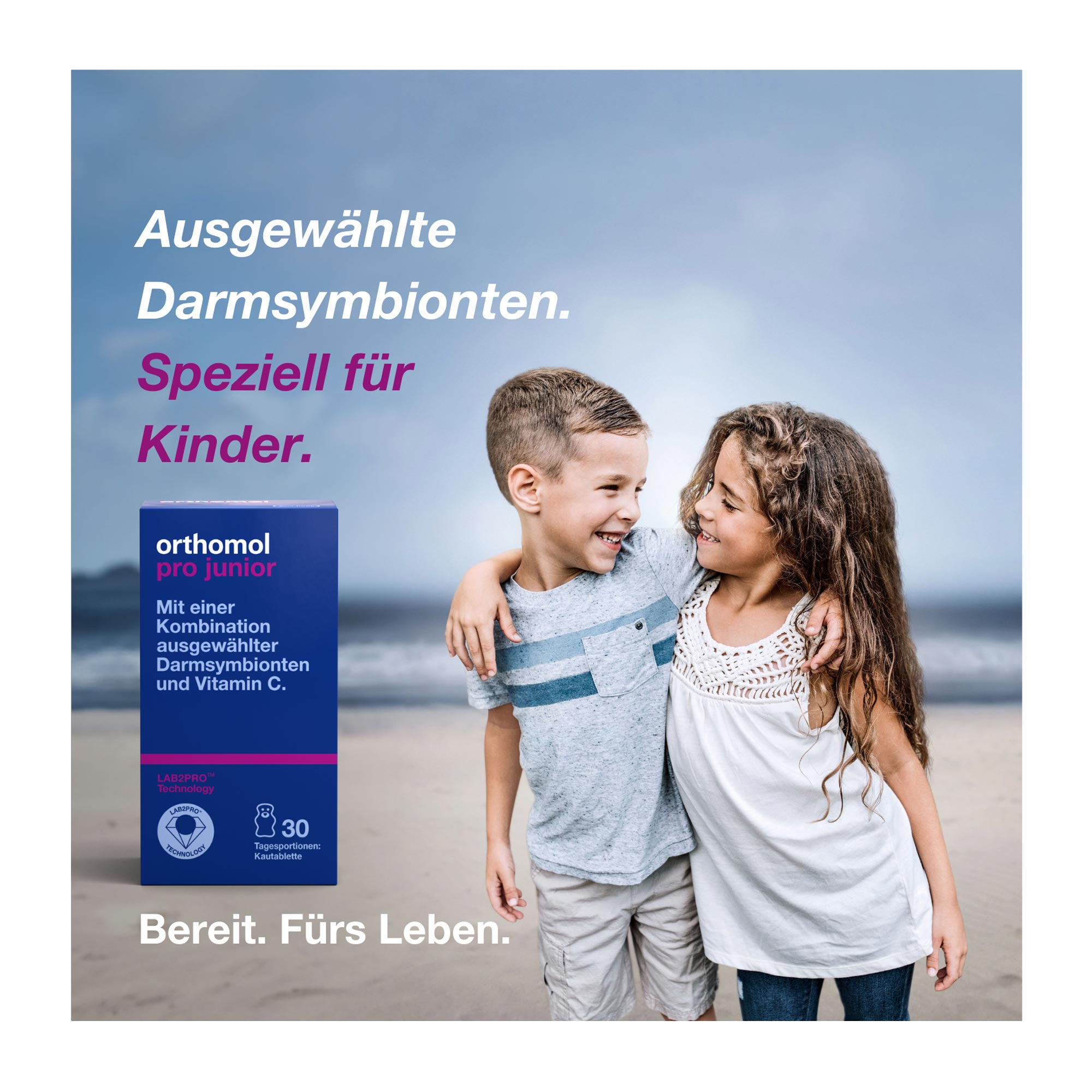 Orthomol pro junior Kautabletten ausgewählte Darmsymbioten speziell für Kinder