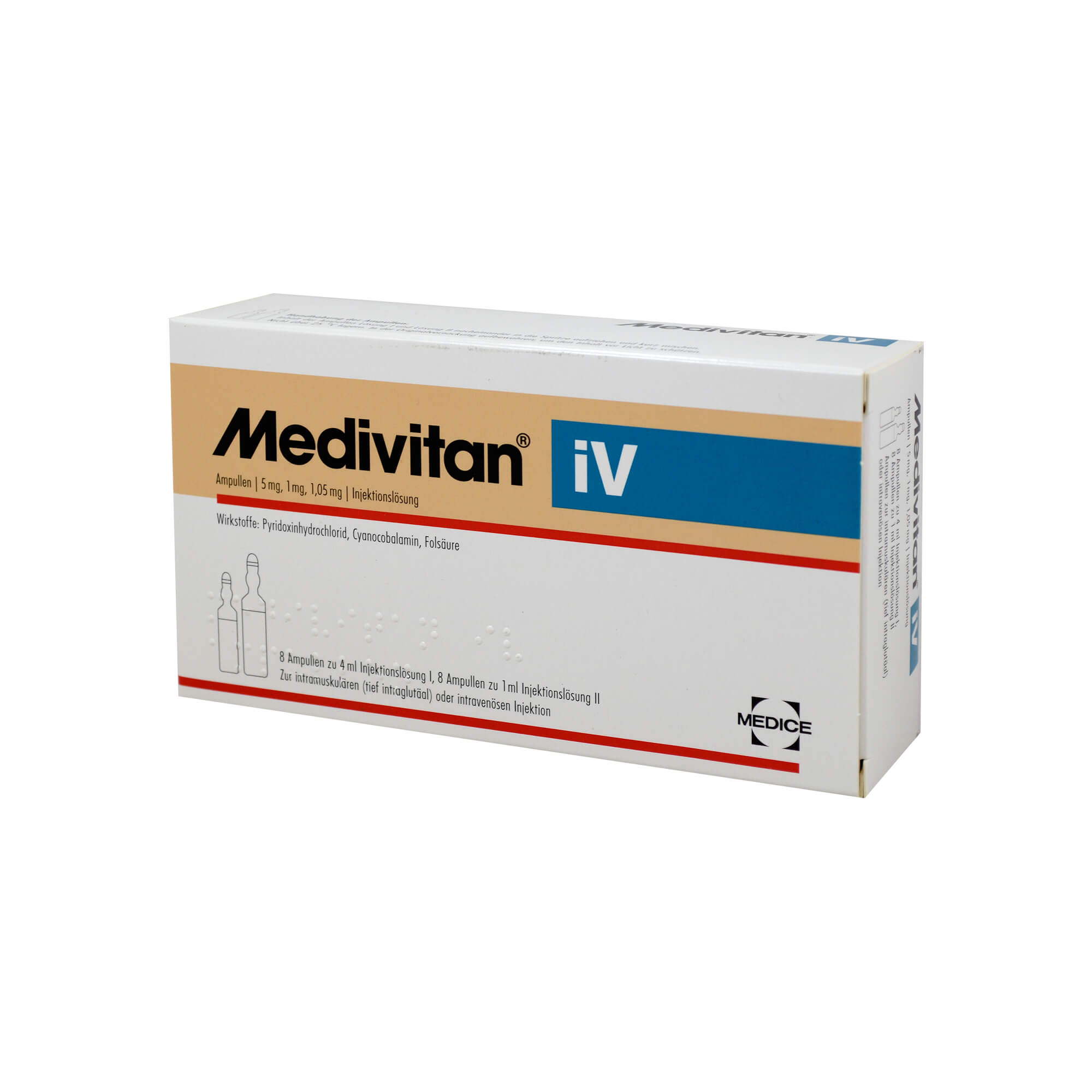 MEDIVITAN IV AMPULLEN, 8 St | Arzneimittel-Datenbank