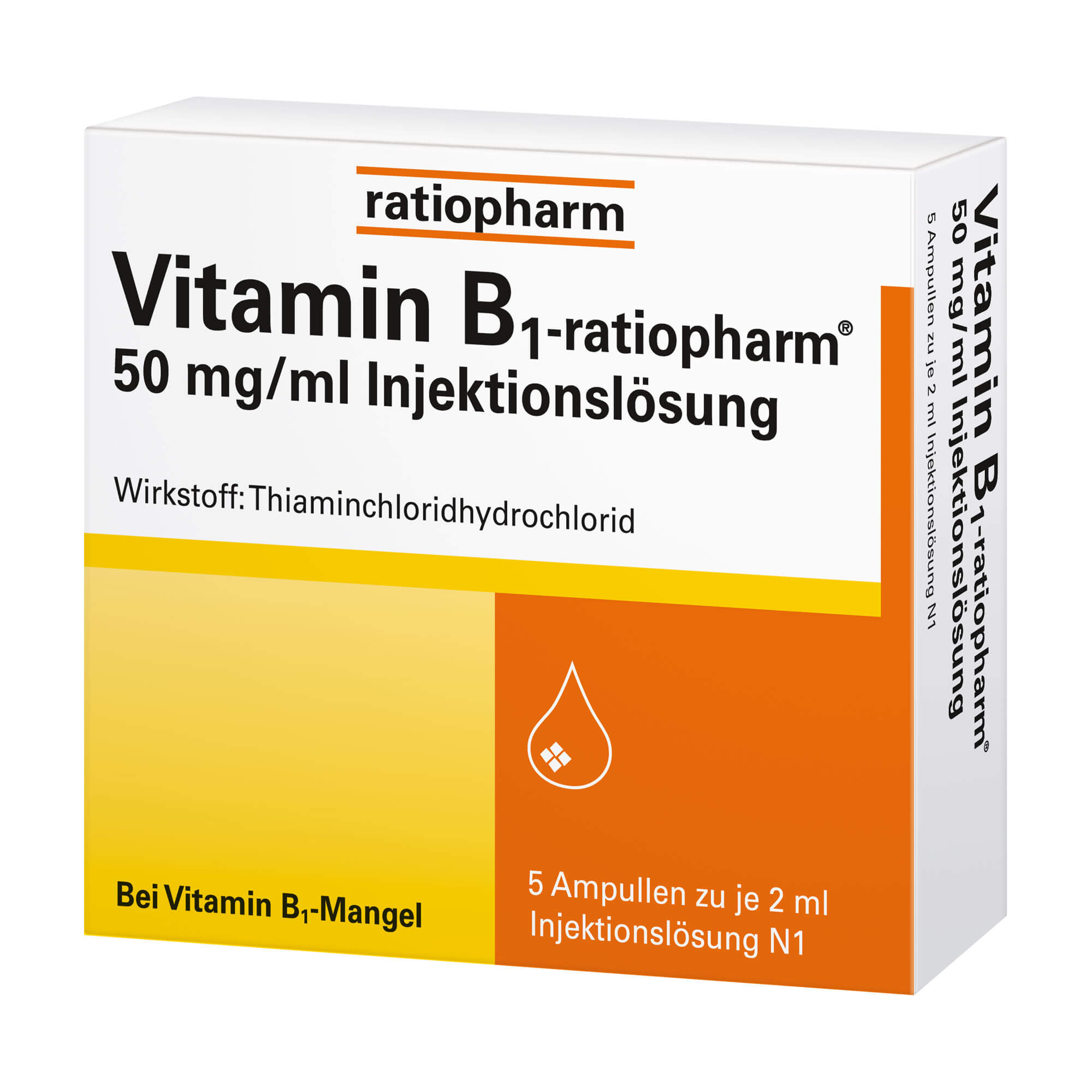 Vitaminpräparat zur Behandlung eines Vitamin-B1-Mangels, sofern dieser klinisch gesichert wurde.