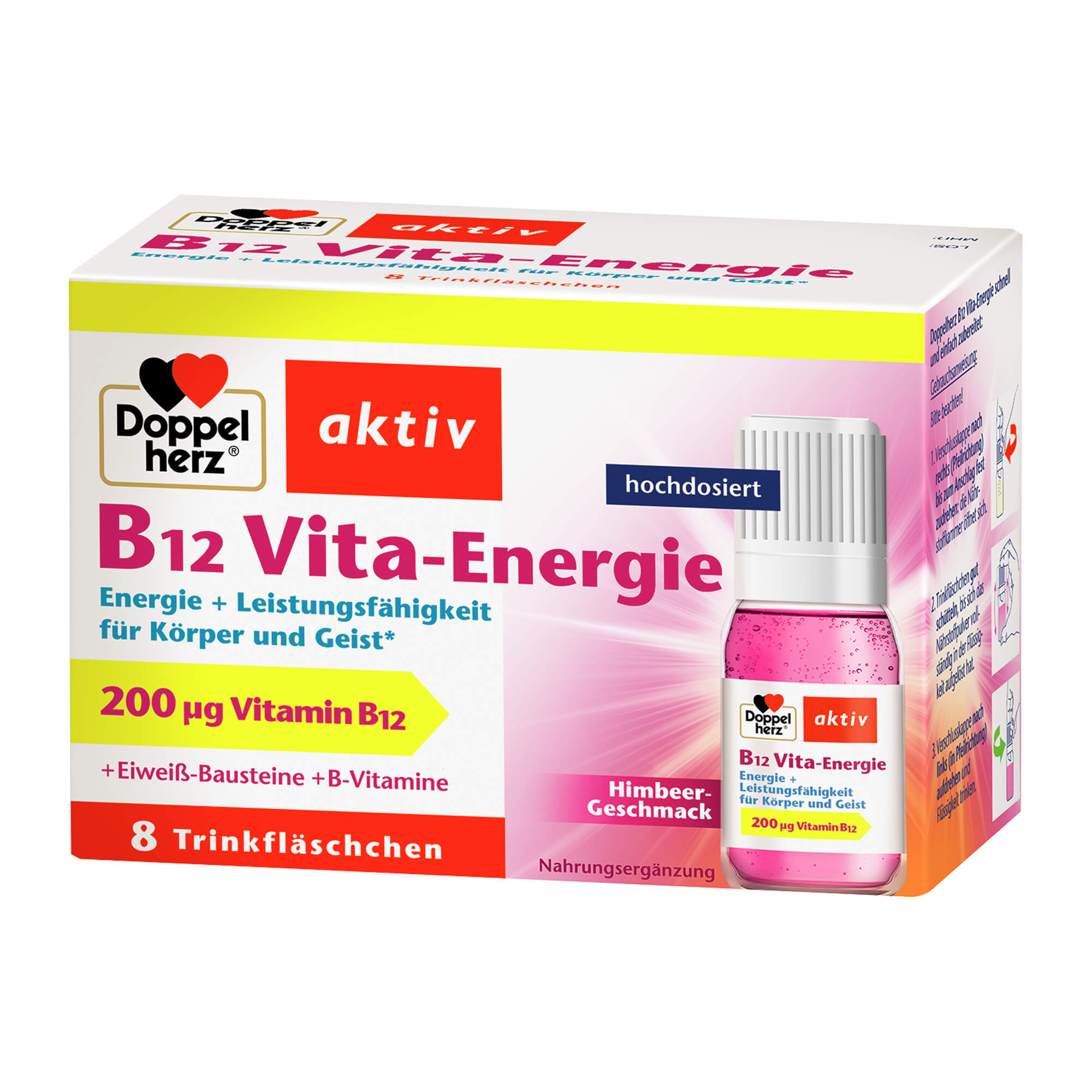 DOPPELHERZ B12 VITA ENERG, 8 St | Arzneimittel-Datenbank