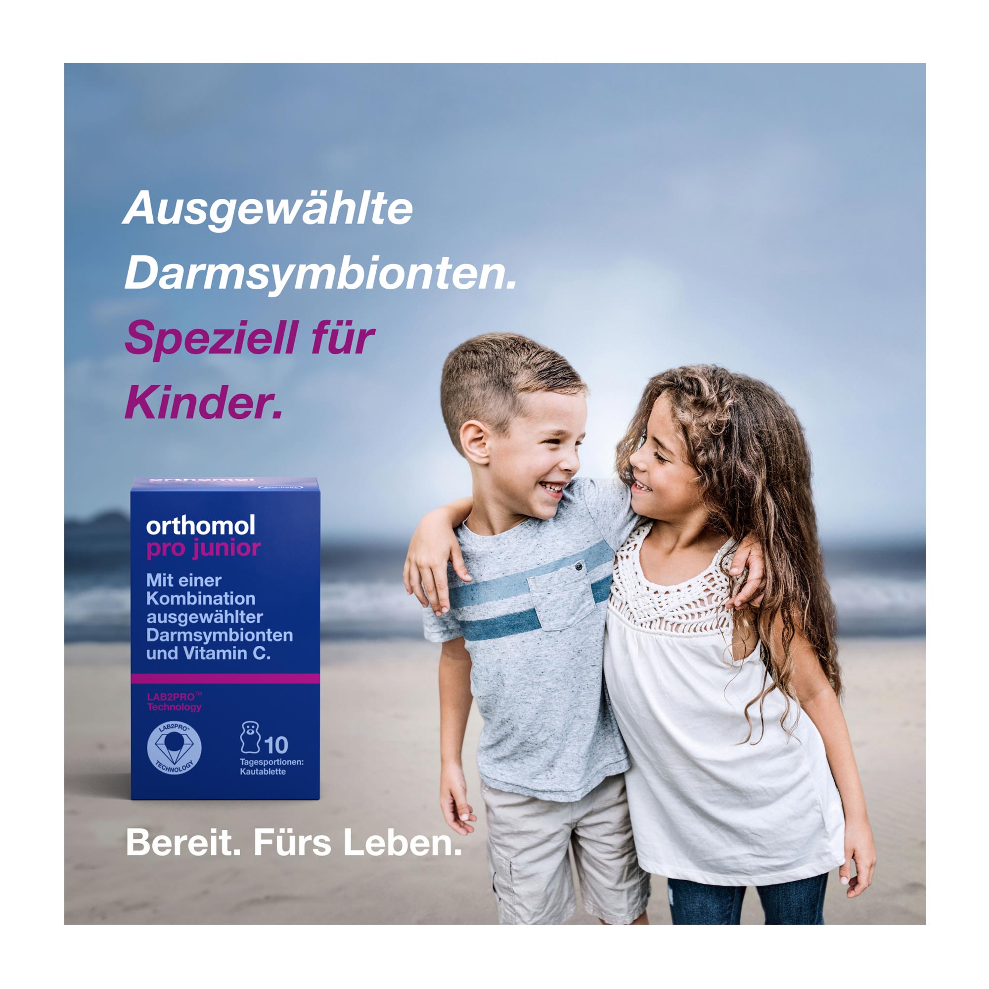 Orthomol pro junior Kautabletten ausgewählte Darmsymbioten speziell für Kinder