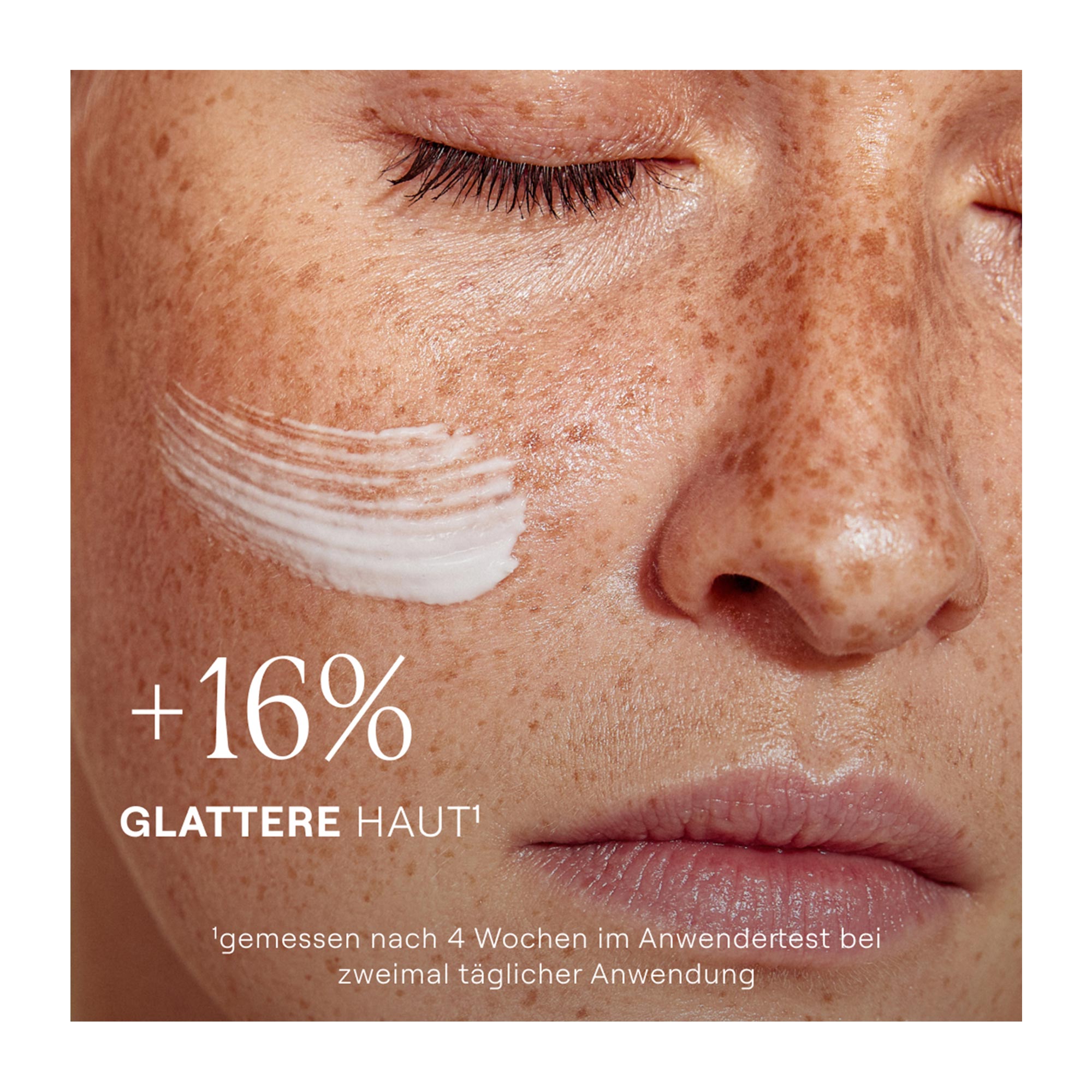 Grafik Weleda Coldcream Gesichtscreme +16 % glattere Haut