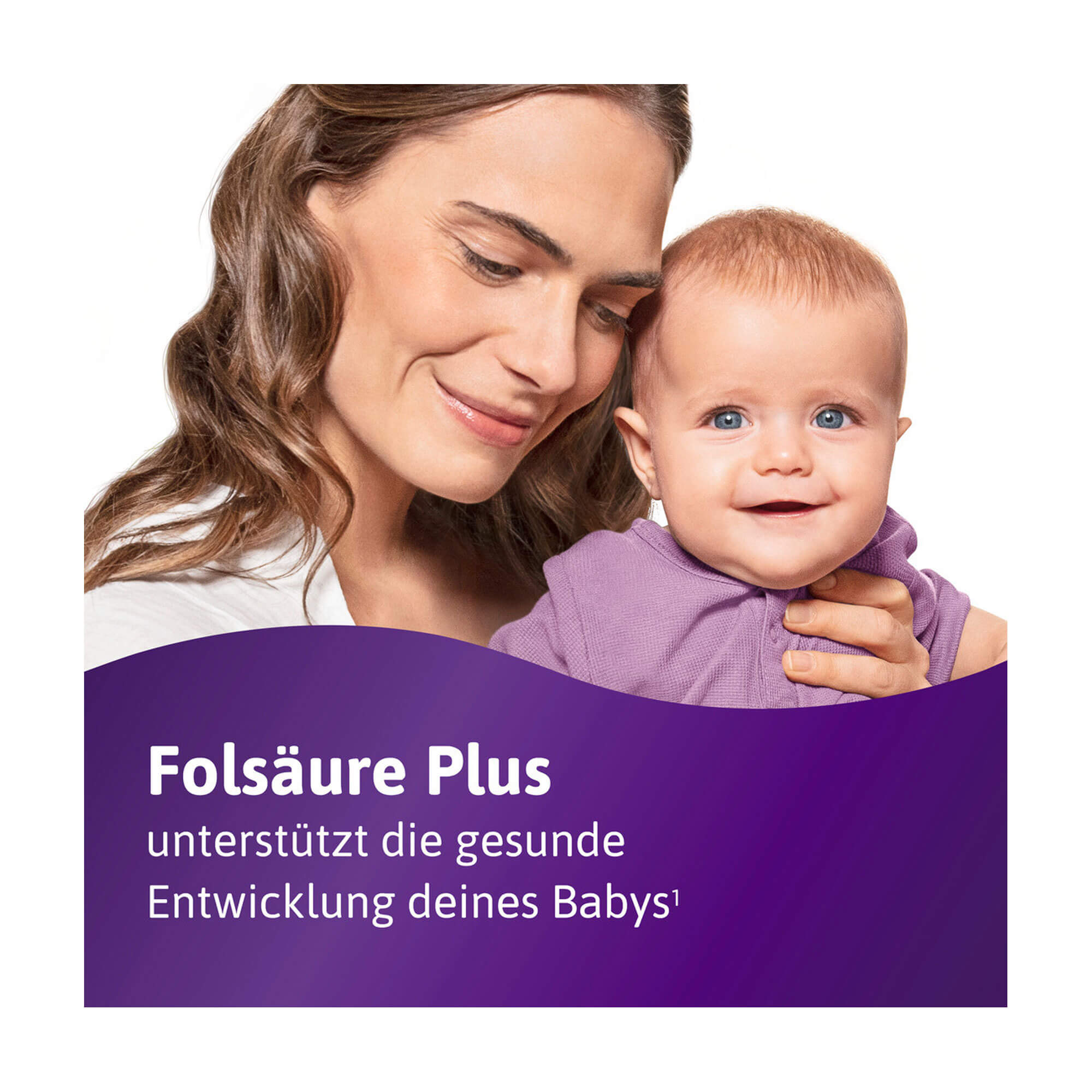 Grafik Femibion 0 Babyplanung 4-Wochen-Packung Unterstützt die gesunde Entwicklung deines Babys*