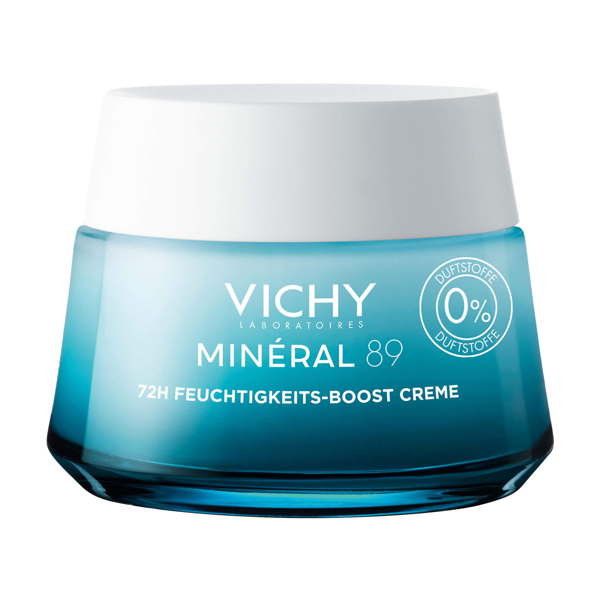 Die Mineral 89 Creme von Vichy spendet der Haut dank innovativen Wirkstoffkomplex bis zu 72 Stunden lang intensive Feuchtigkeit und sorgt für einen natürlichen Glow.