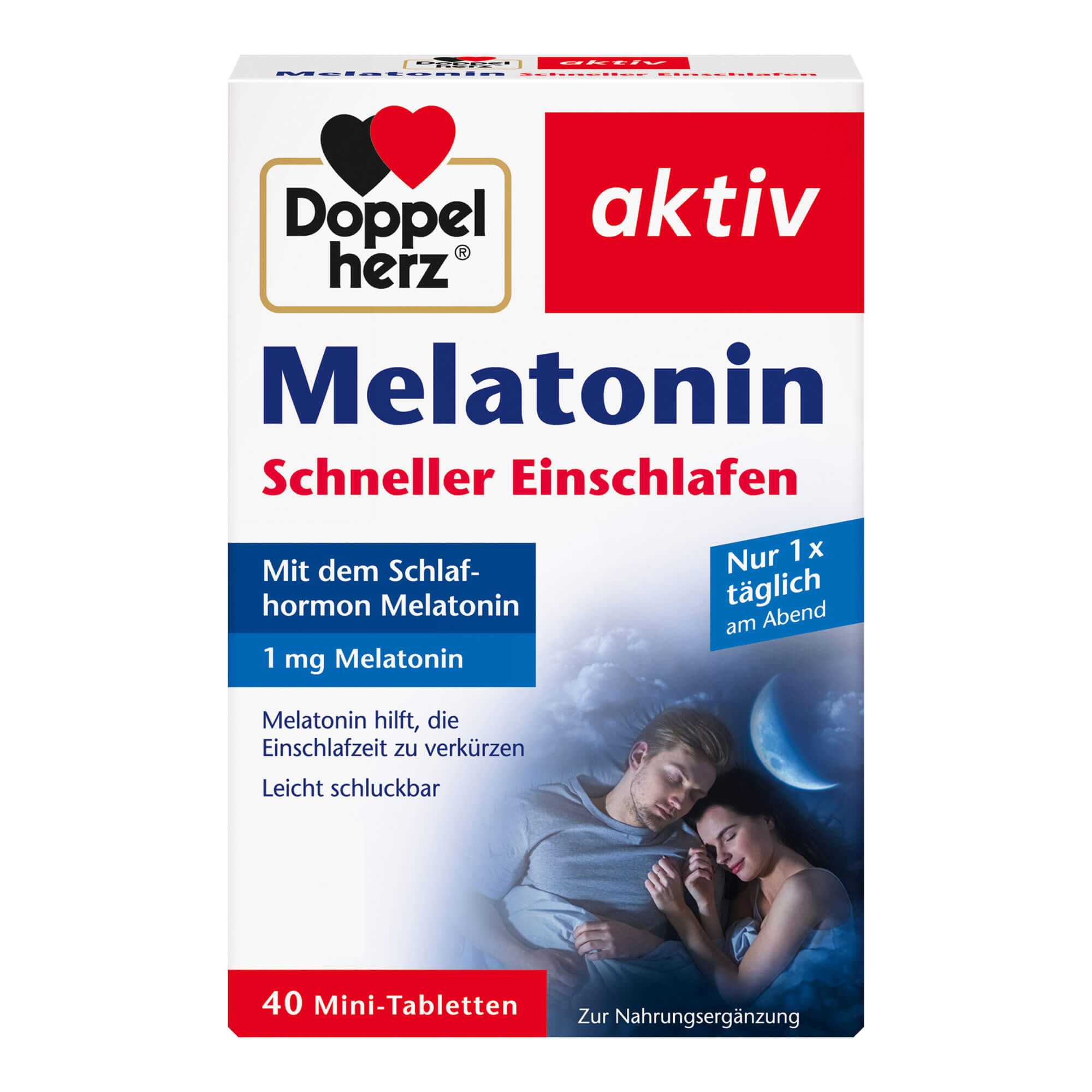 Nahrungsergänzungsmittel mit Melatonin.