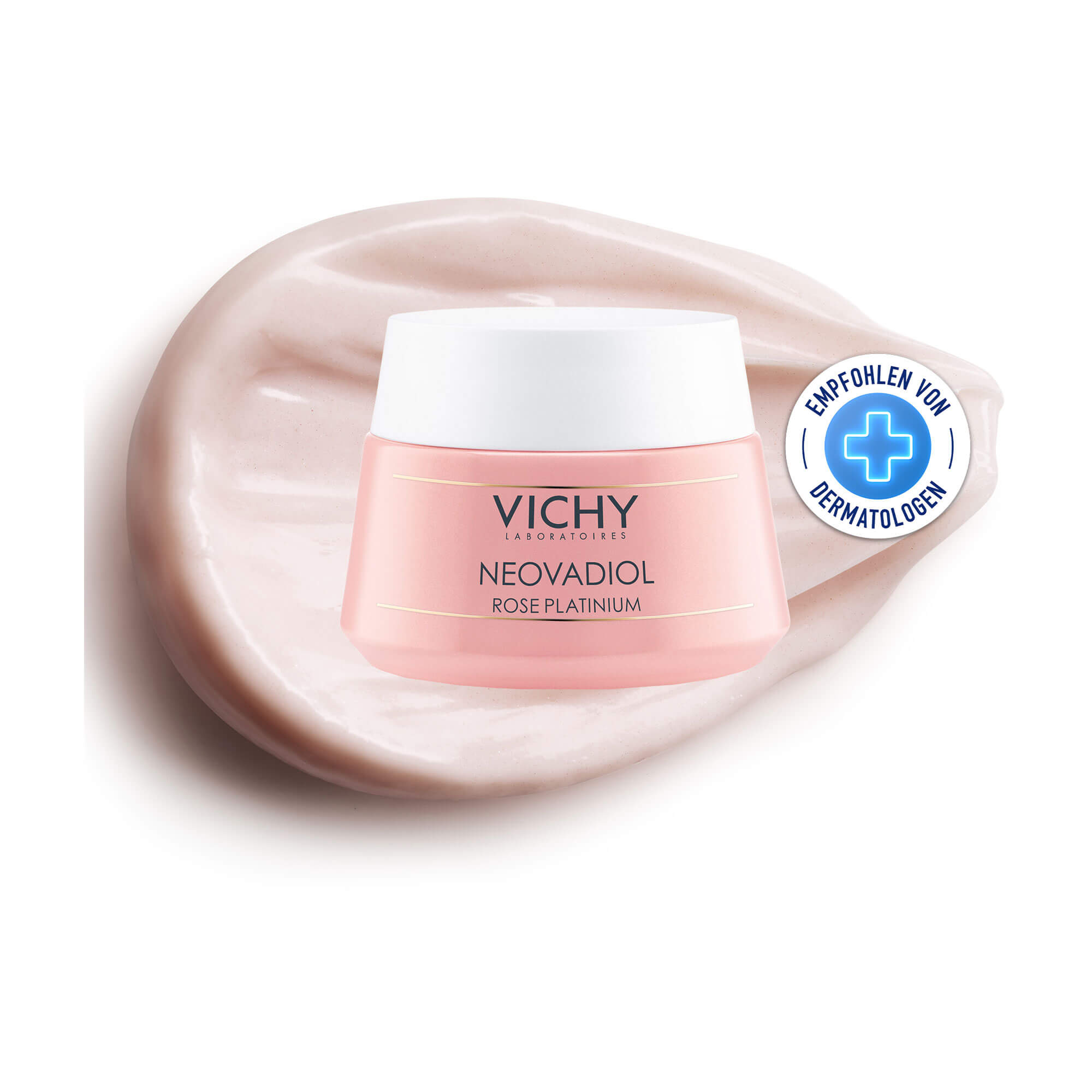 Grafik Vichy Neovadiol Rose Platinium Creme Von Dermatologen empfohlen