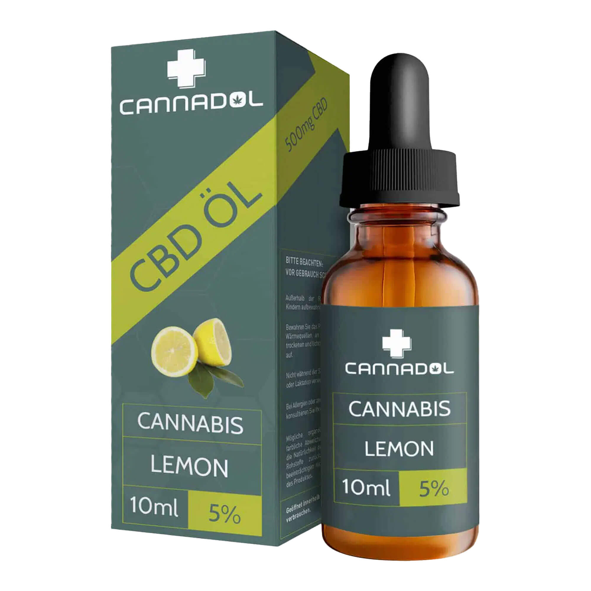 CBD-Öl mit 2 mg CBD pro Tropfen. Zur Mundpflege geeignet. Leichtes zitroniges Aroma.