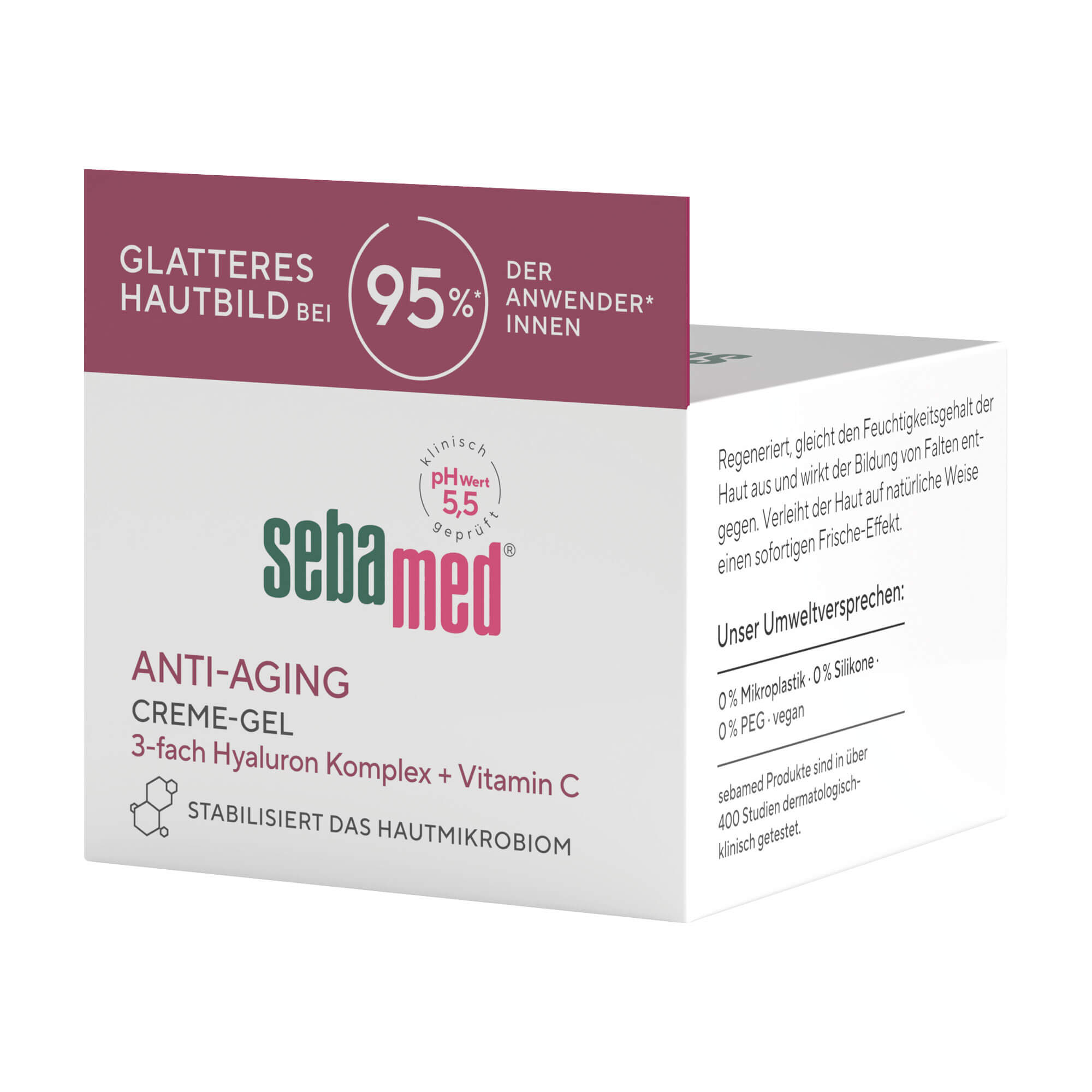 Sebamed Anti-Aging Creme Gel Verpackung