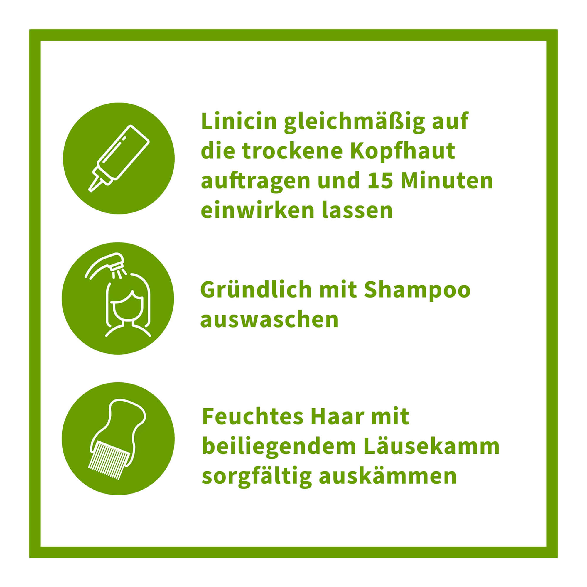 Linicin Lotion 15 Min mit Läusekamm