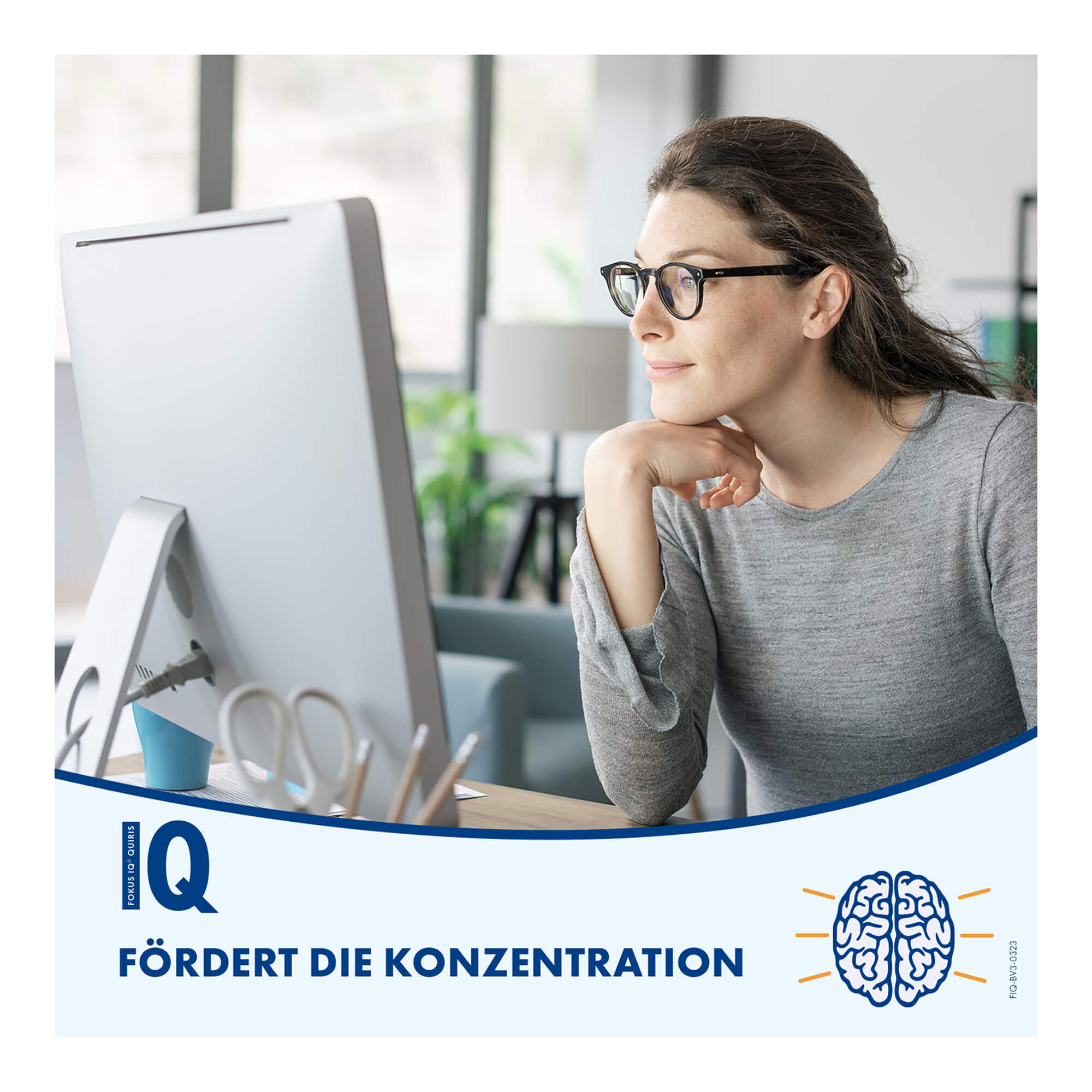 Grafik Fokus IQ Kapseln Fördert die Konzentration