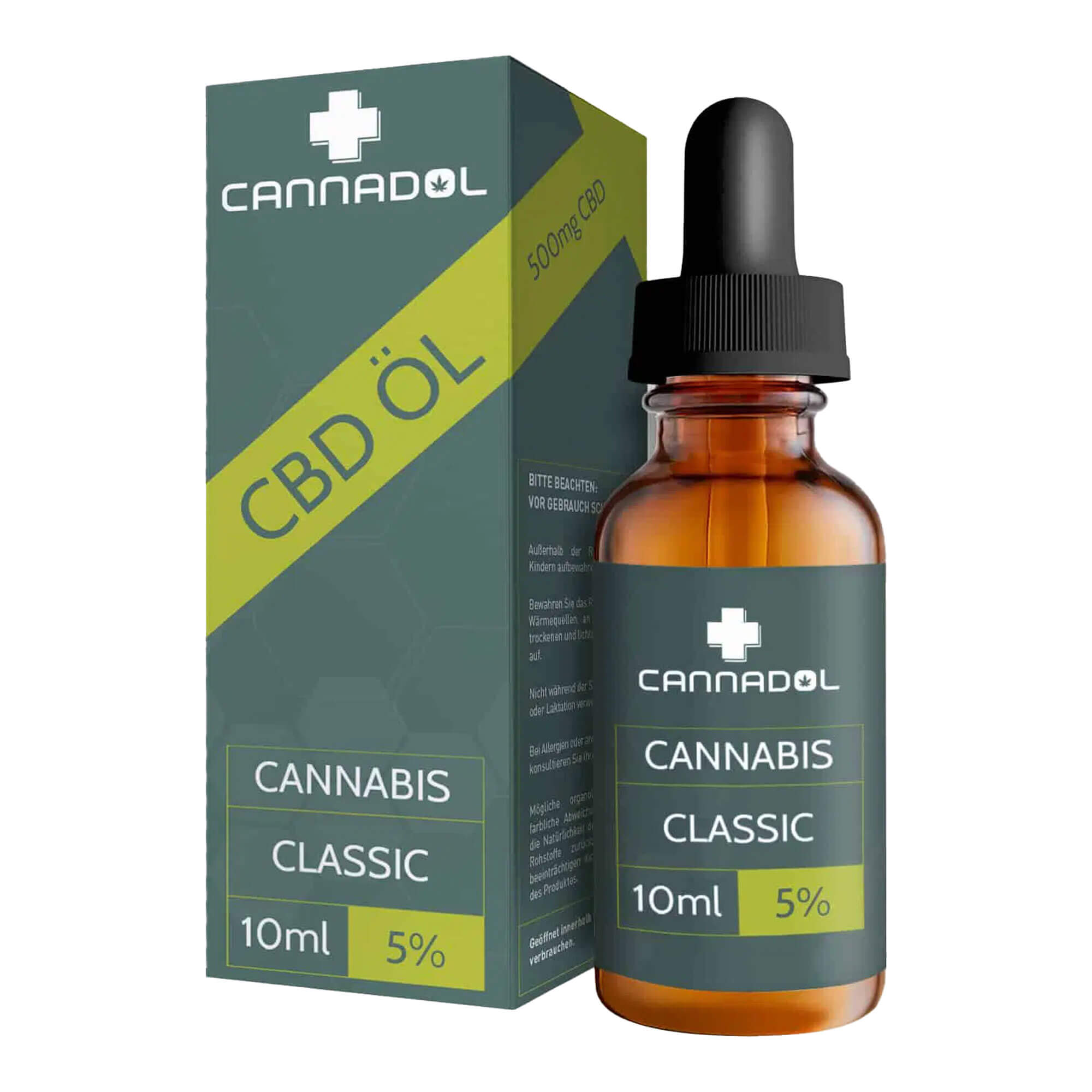 CBD-Öl mit 4 mg CBD pro Tropfen. Zur Mundpflege geeignet.