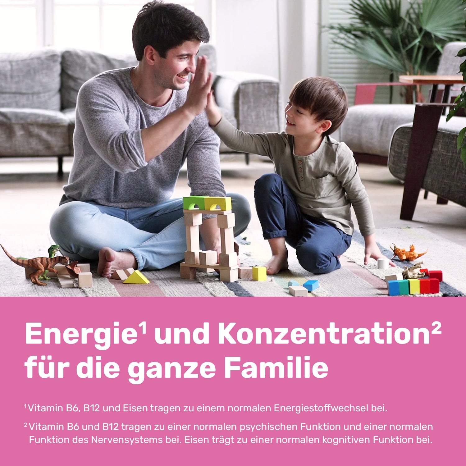 Grafik Eunova Schulhelden Gummies Energie und Konzentration für die ganze Familie