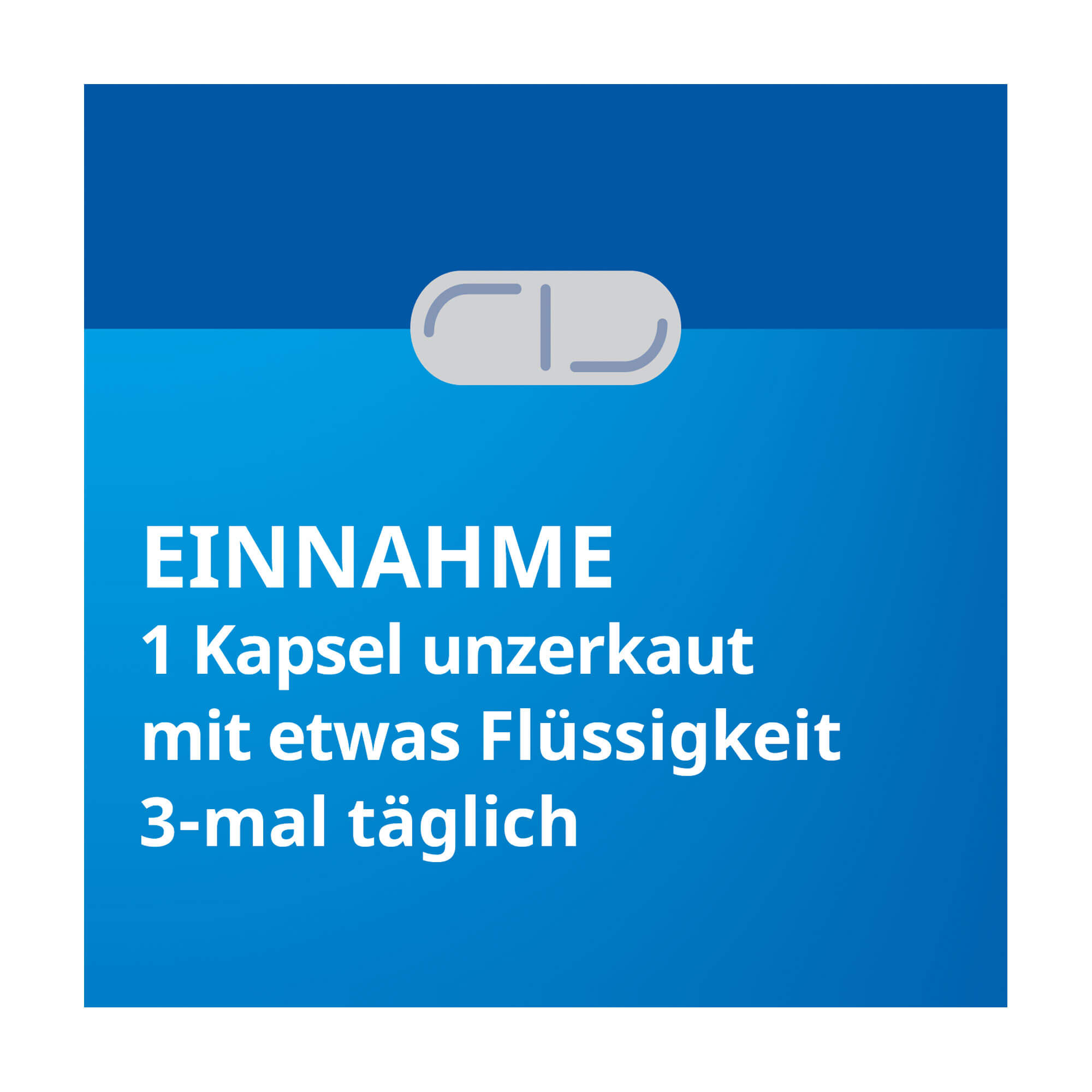 Grafik Silymarin Stada 109 mg Hartkapseln Einnahme: 1 Kapsel unzerkaut mit etwas Flüssigkeit 3-mal täglich