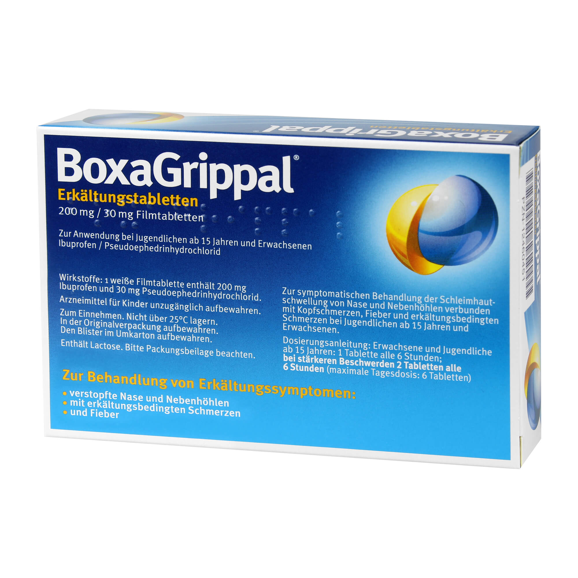 BOXAGRIPPAL ERK 200MG/30MG, 20 St | Arzneimittel-Datenbank