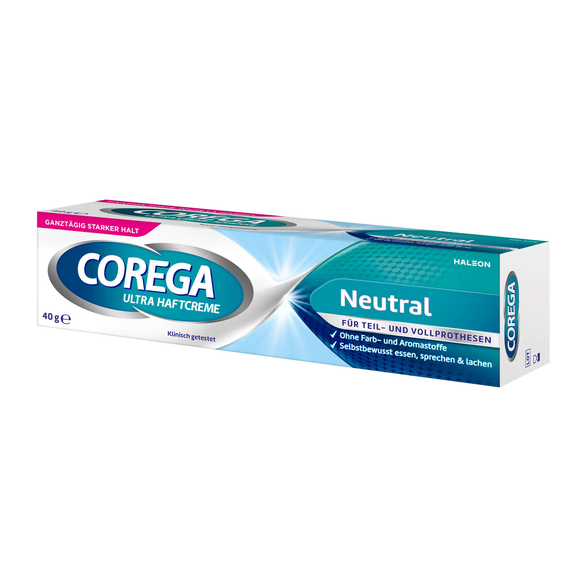 Corega Ultra Haftcreme Neutral Verpackung