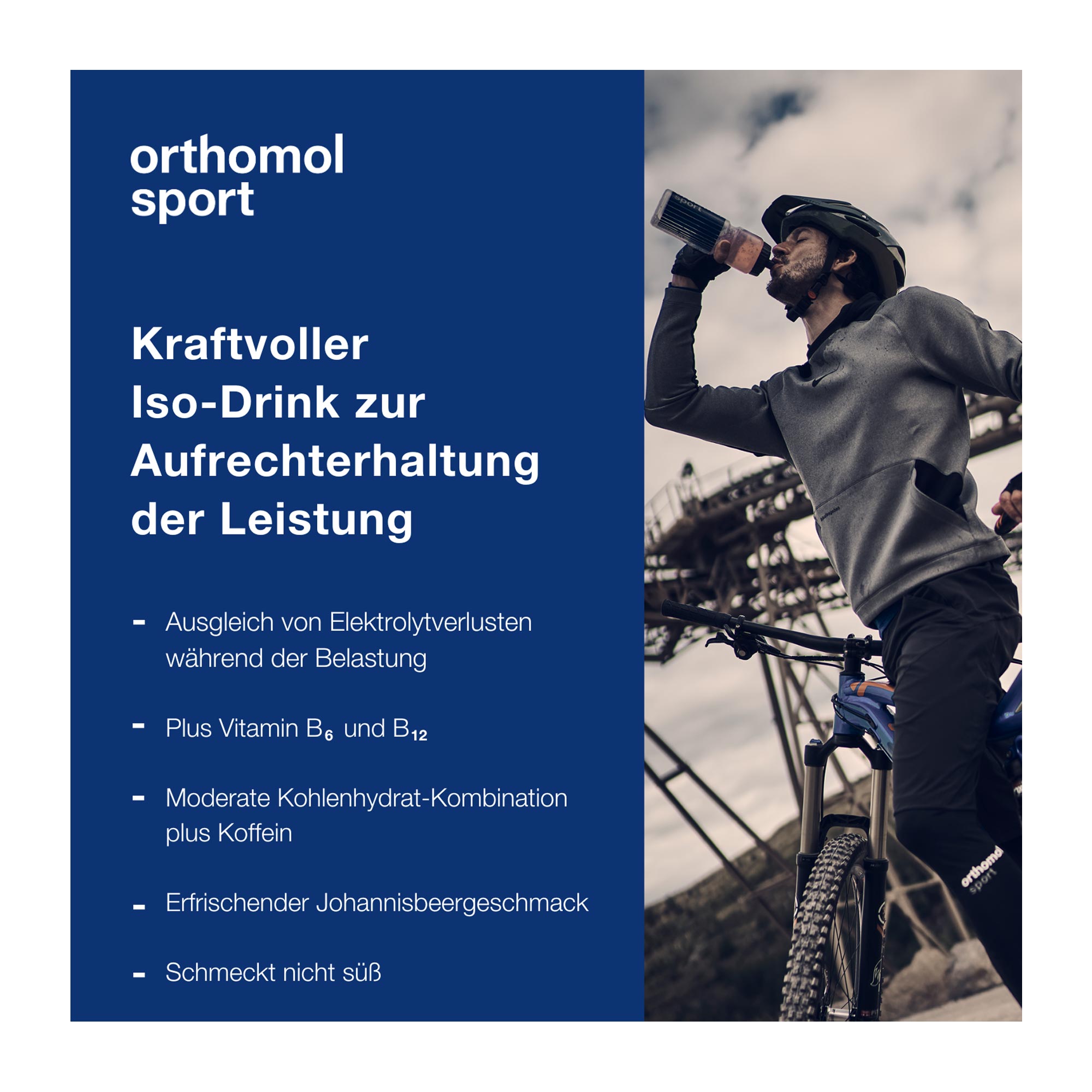 Orthomol Sport perform Granulat kraftvoller Iso-Drink zur Aufrechterhaltung der Leistung