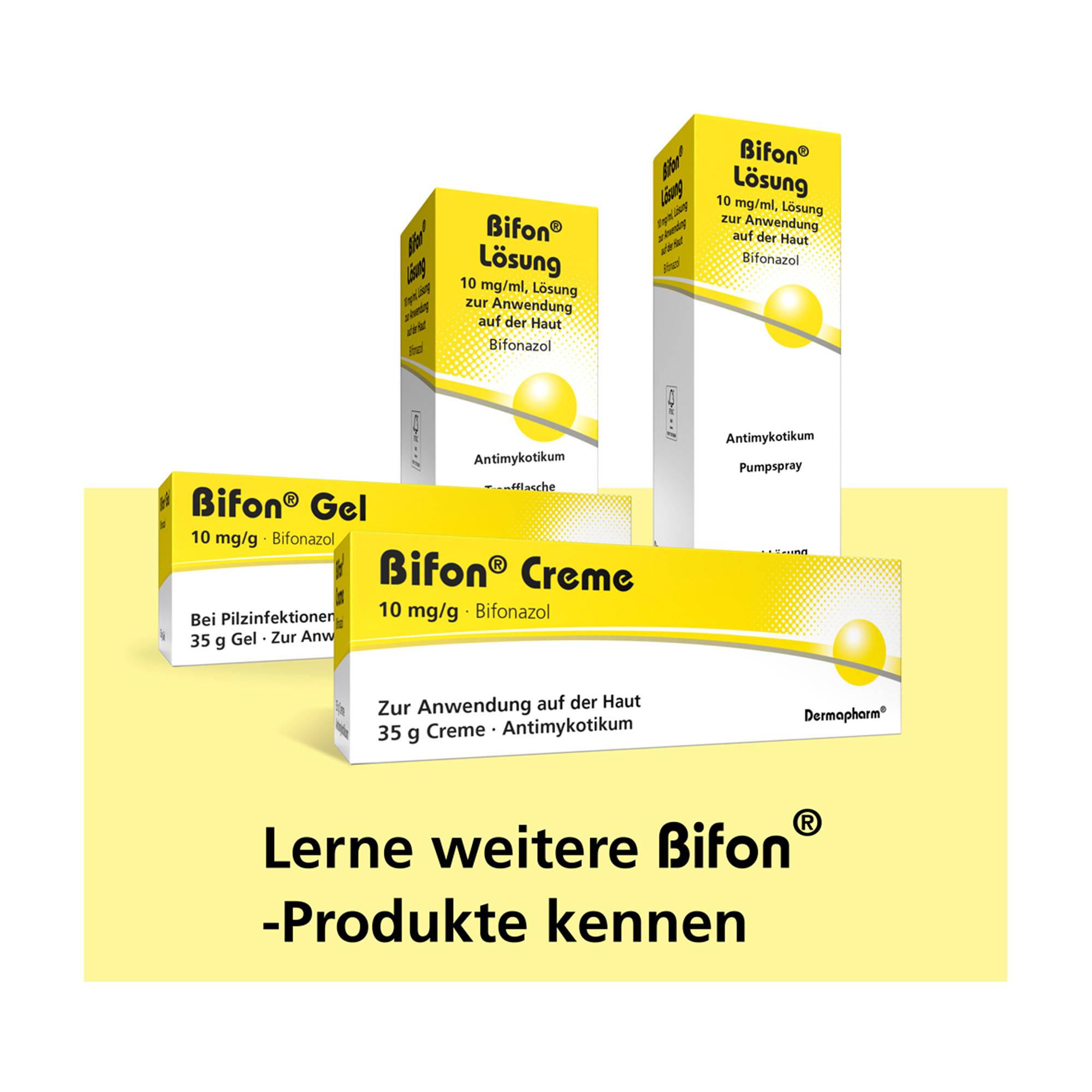 Grafik Bifon Produktsortiment