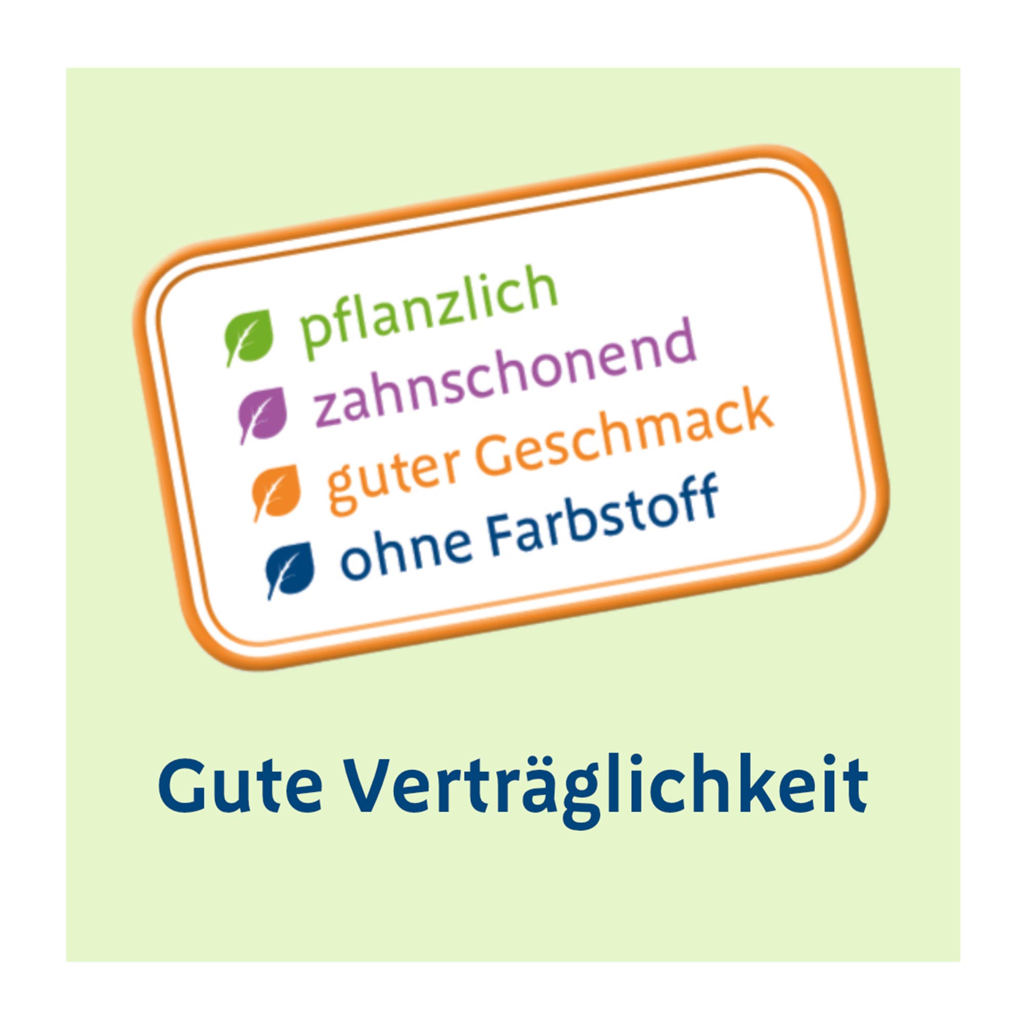 Grafik Sinupret Saft gute Verträglichkeit