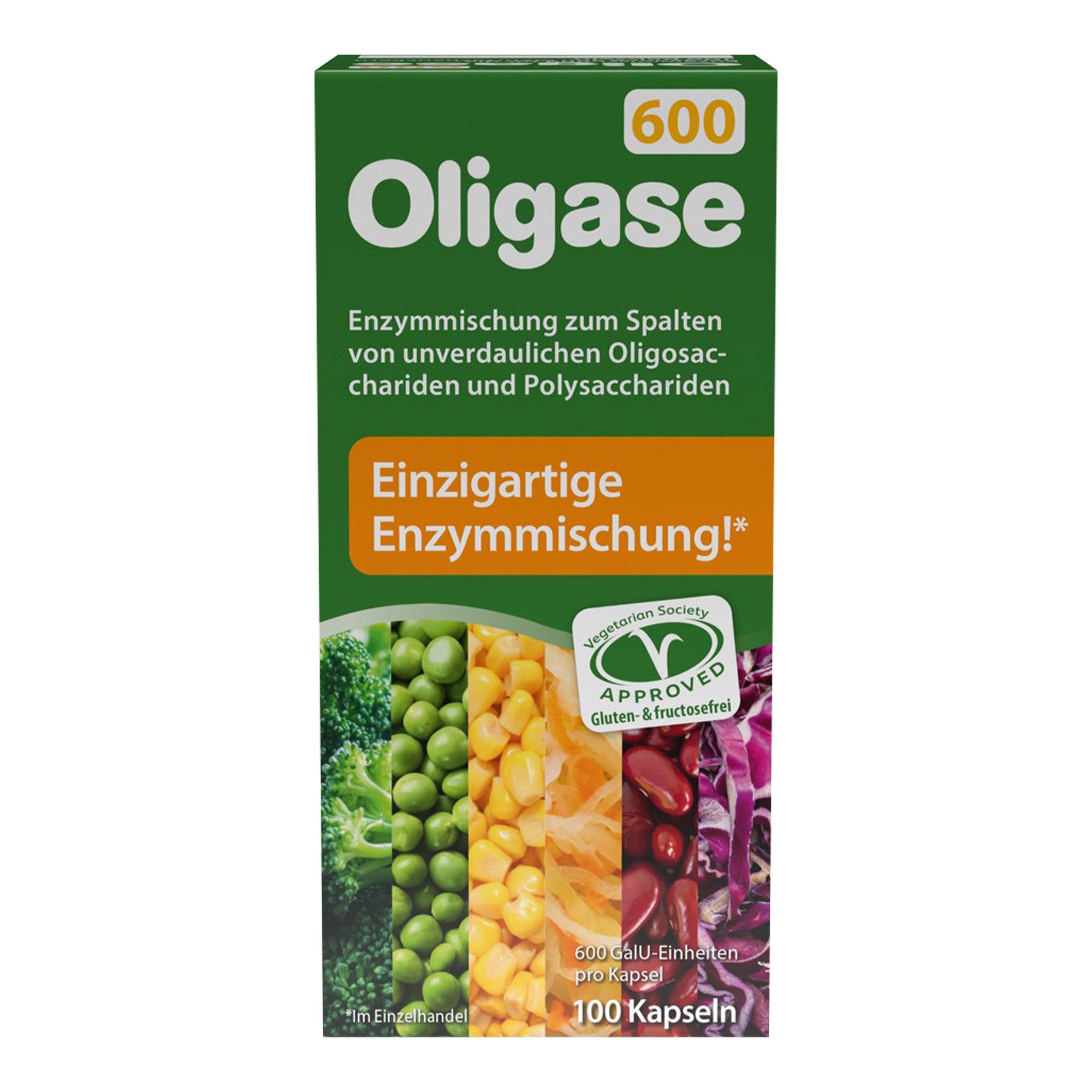 Oligase 600 Kapseln Verpackung