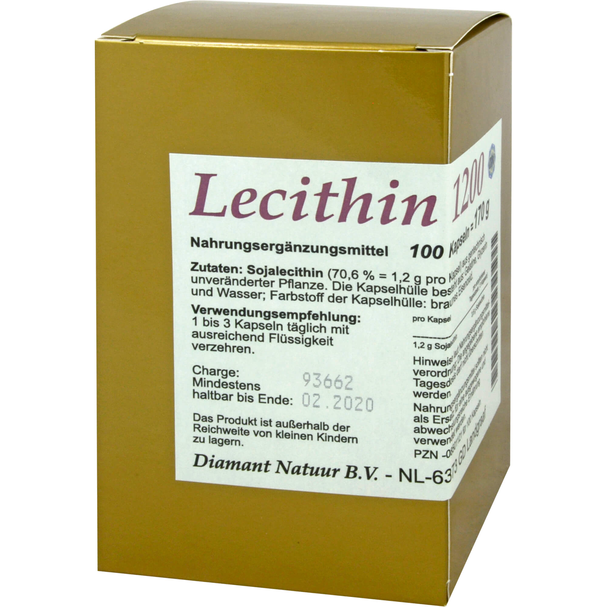 LECITHIN 1200 Kapseln