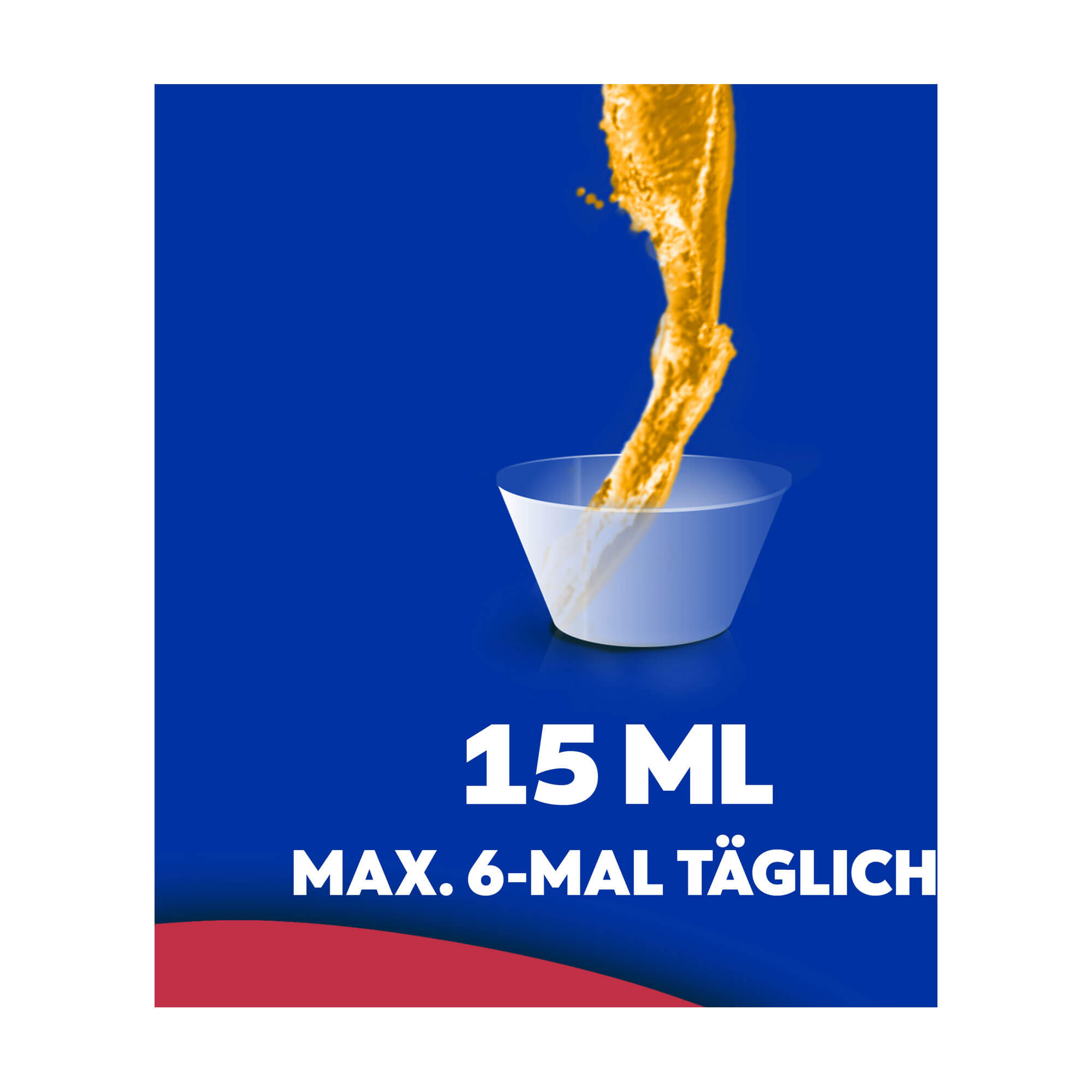 Grafik Wick Husten-Löser Sirup mit Honigaroma 200 mg/15 ml 15 ml max. 6-mal täglich