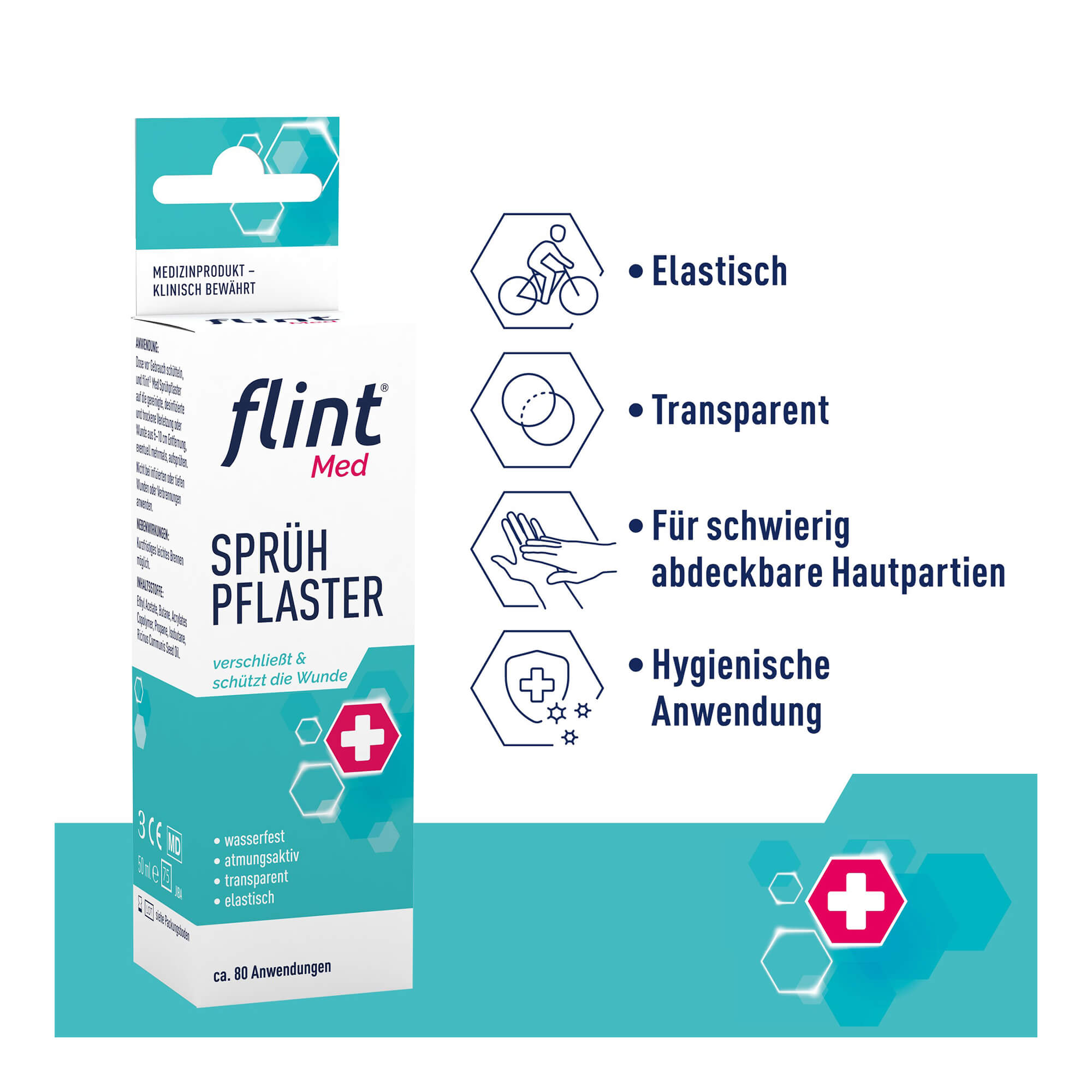 Grafik Flint Med Sprühpflaster Merkmale